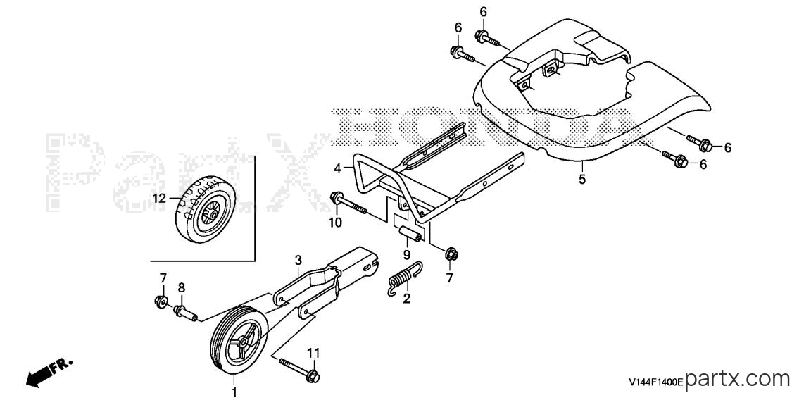 Honda F220K1 AT - FENDER