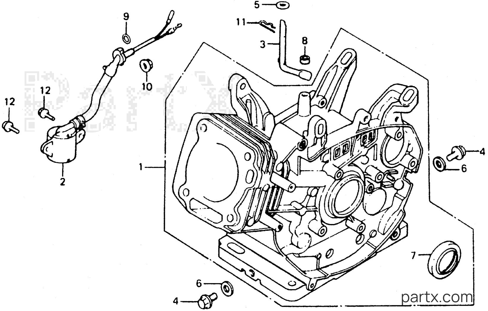 Honda WT30X C - WT30X CYLINDER