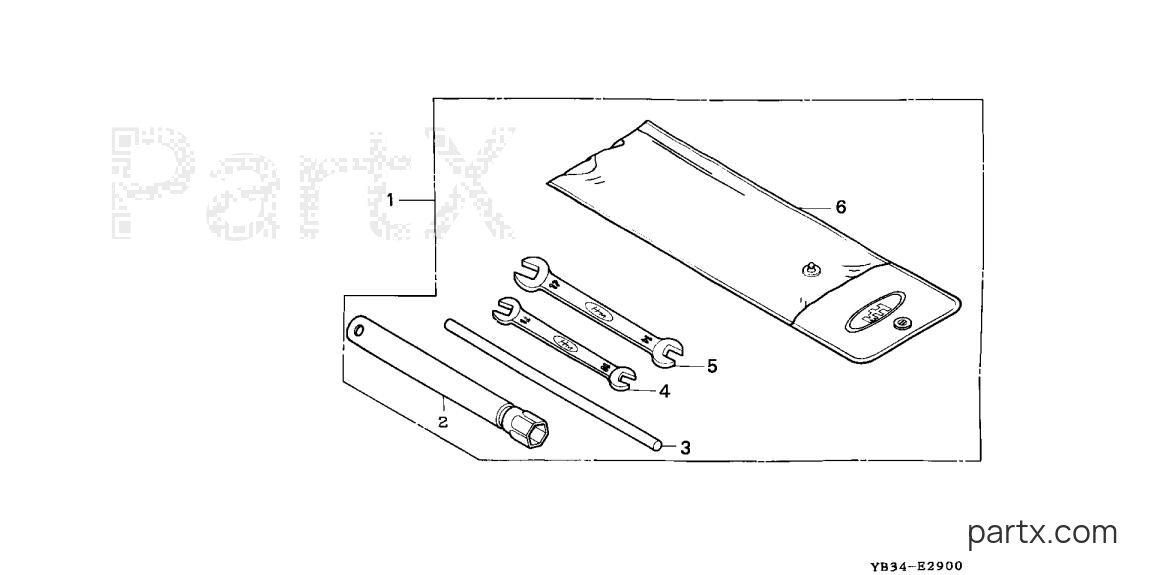 Honda WB20T DRA - TOOLS