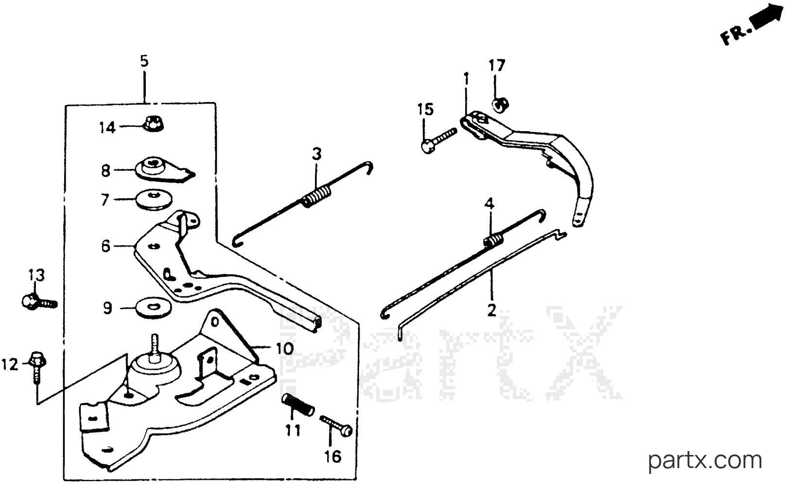 Honda WD20X C - CONTROL