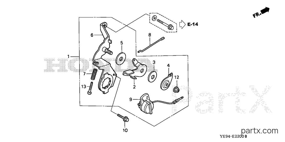 Honda WX10 A2 - CONTROL (WX10)