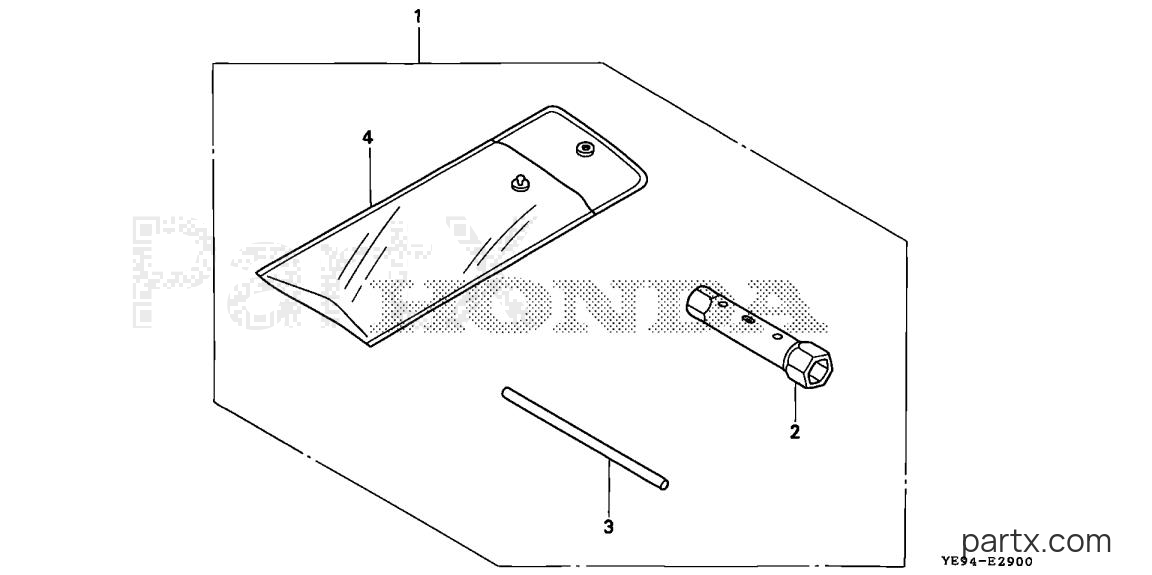 Honda WX10 A2 - TOOLS (WX10)