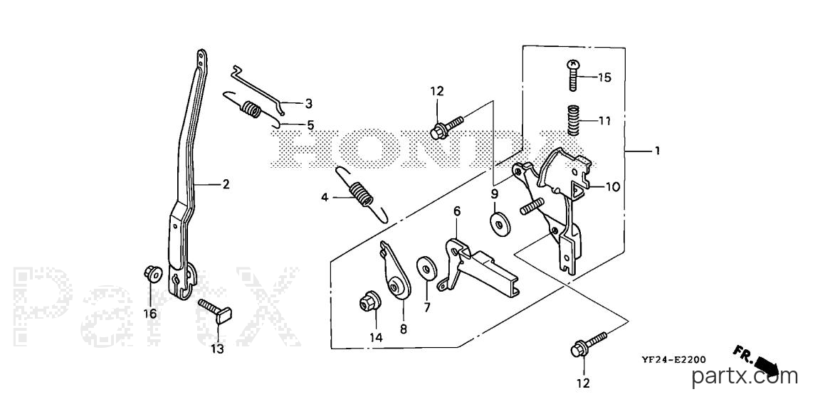 Honda WX15 AX2 - CONTROL