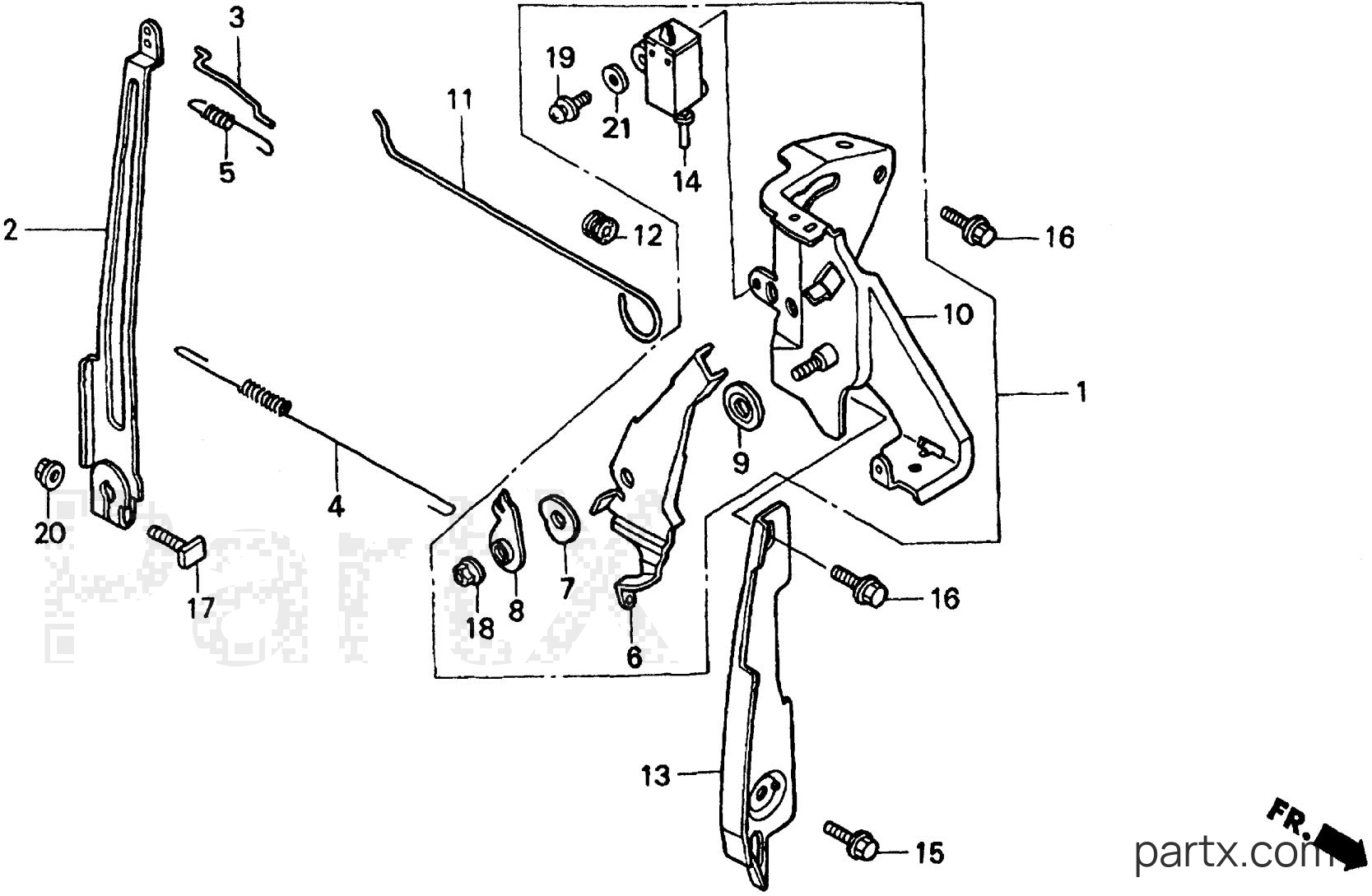 Honda WN20 AX1 - CONTROL