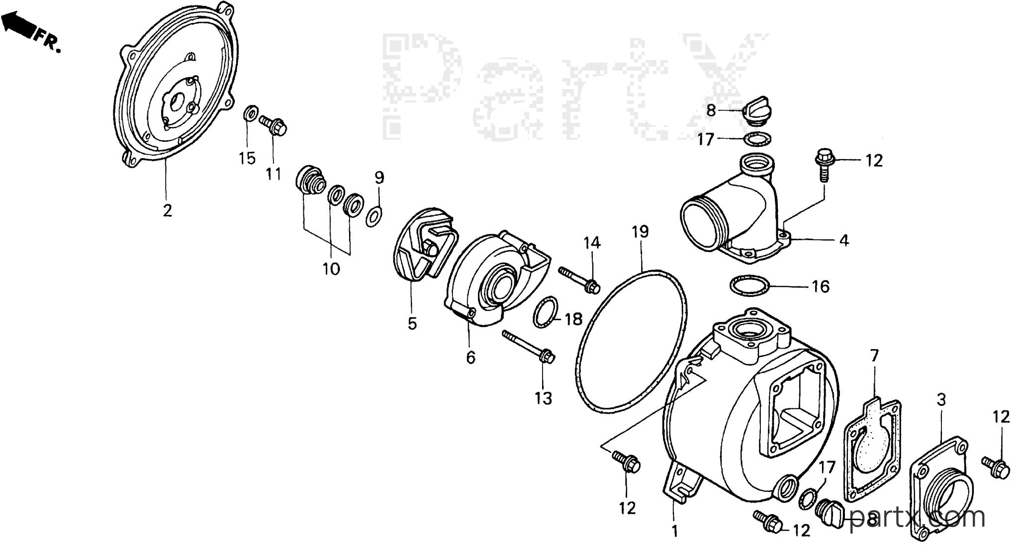 Honda WN30 AX1 - CASING (2)