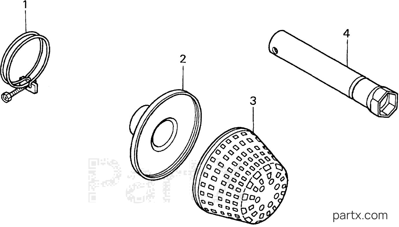 Honda WN30 AX1 - HOSE COUPLING