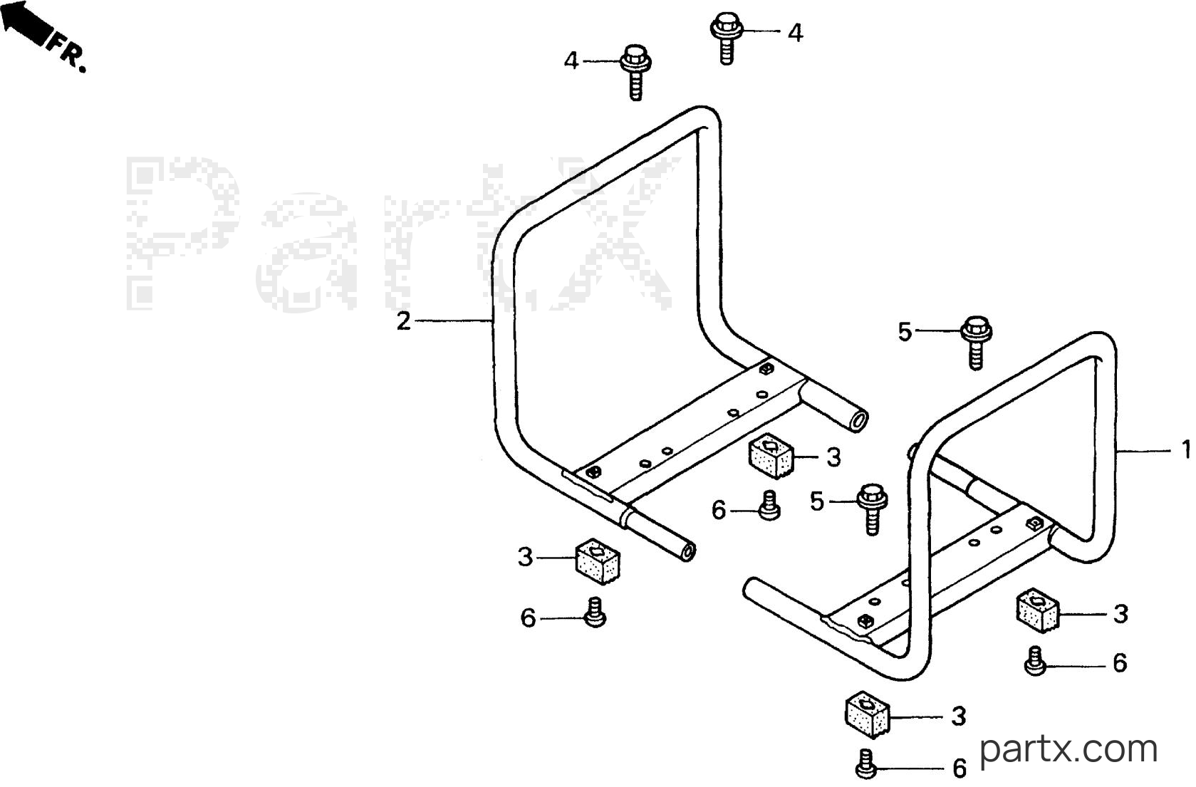 Honda WN20 AX1 - FRAME