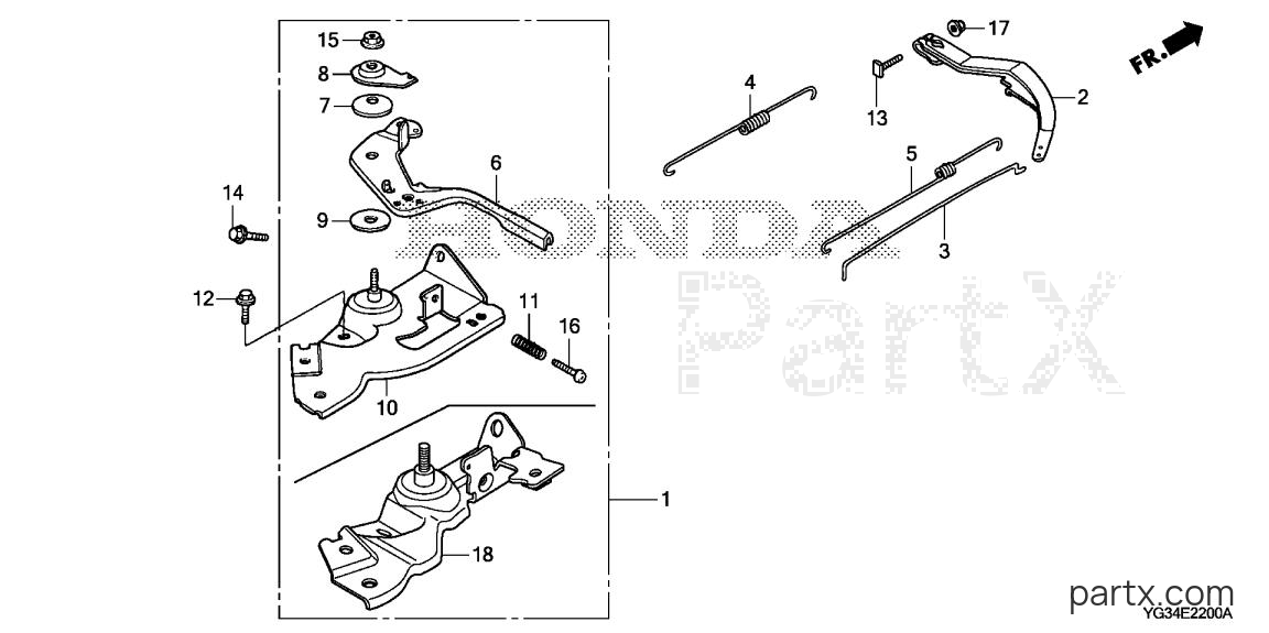Honda WB20XT3 A - CONTROL