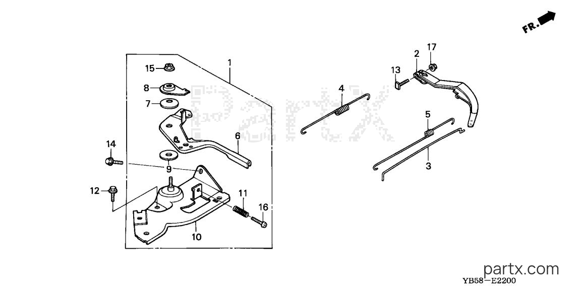 Honda WB20XK1 C1 - CONTROL