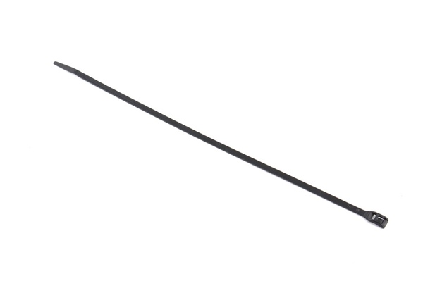 Cable Tie, Low Profile 7" Black 100 per bag