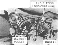 OMC Stringer Installation of Cable in Shift Converter - Crowley Marine