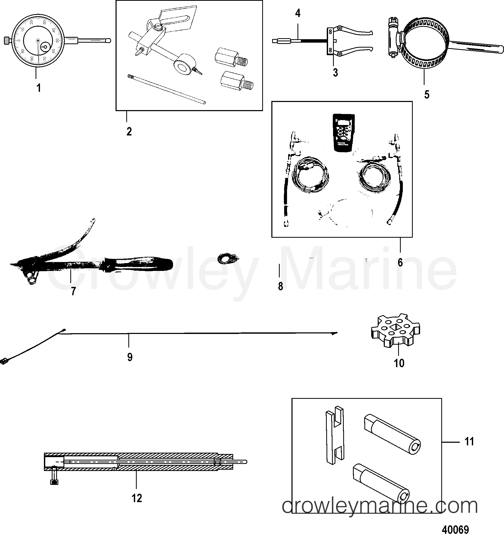 2007 Outboard 135 [XL 4] - 7135V23IB - TOOLS