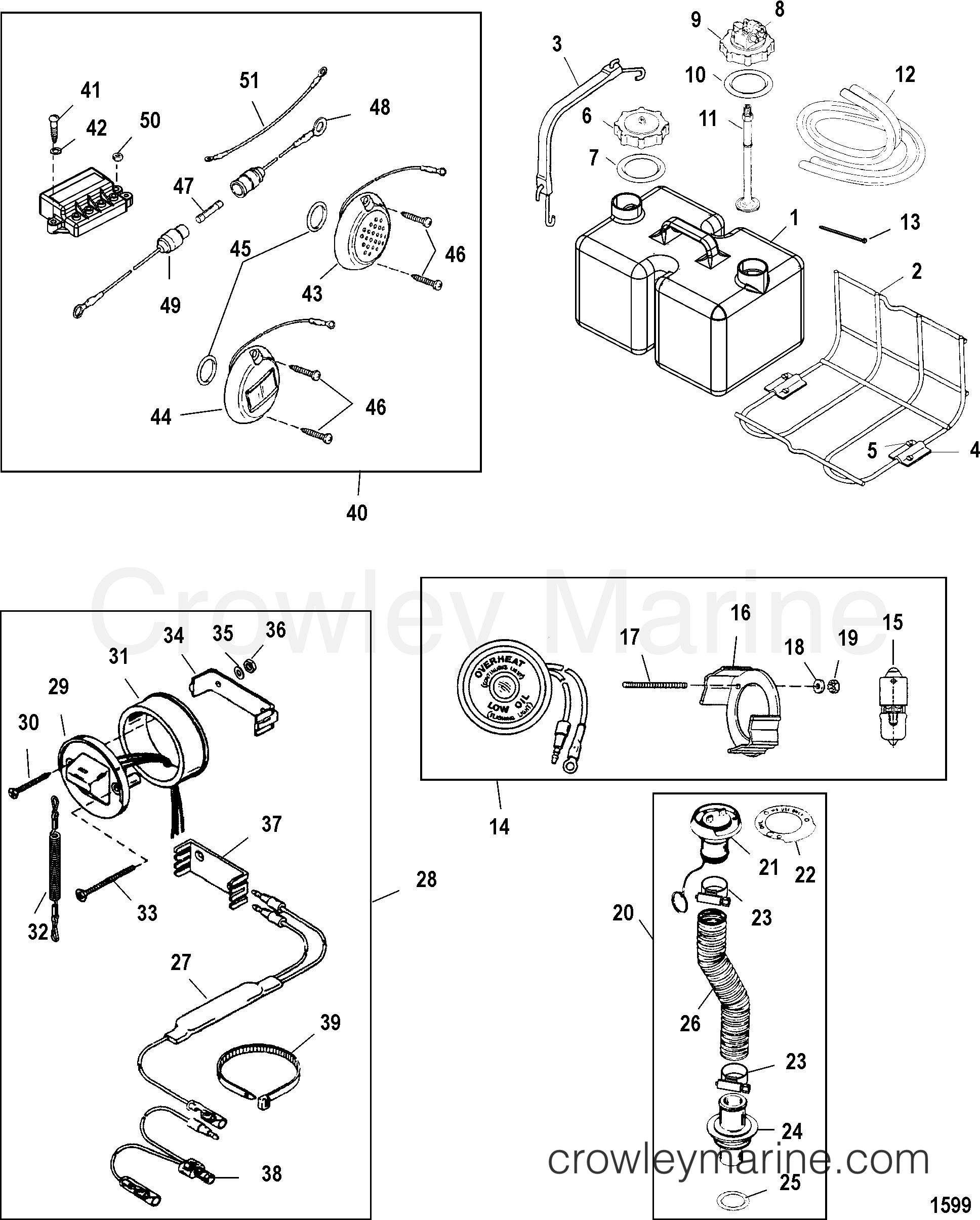 2004 Outboard 225DFI [L] - 1225E73CD - ACCESSORIES