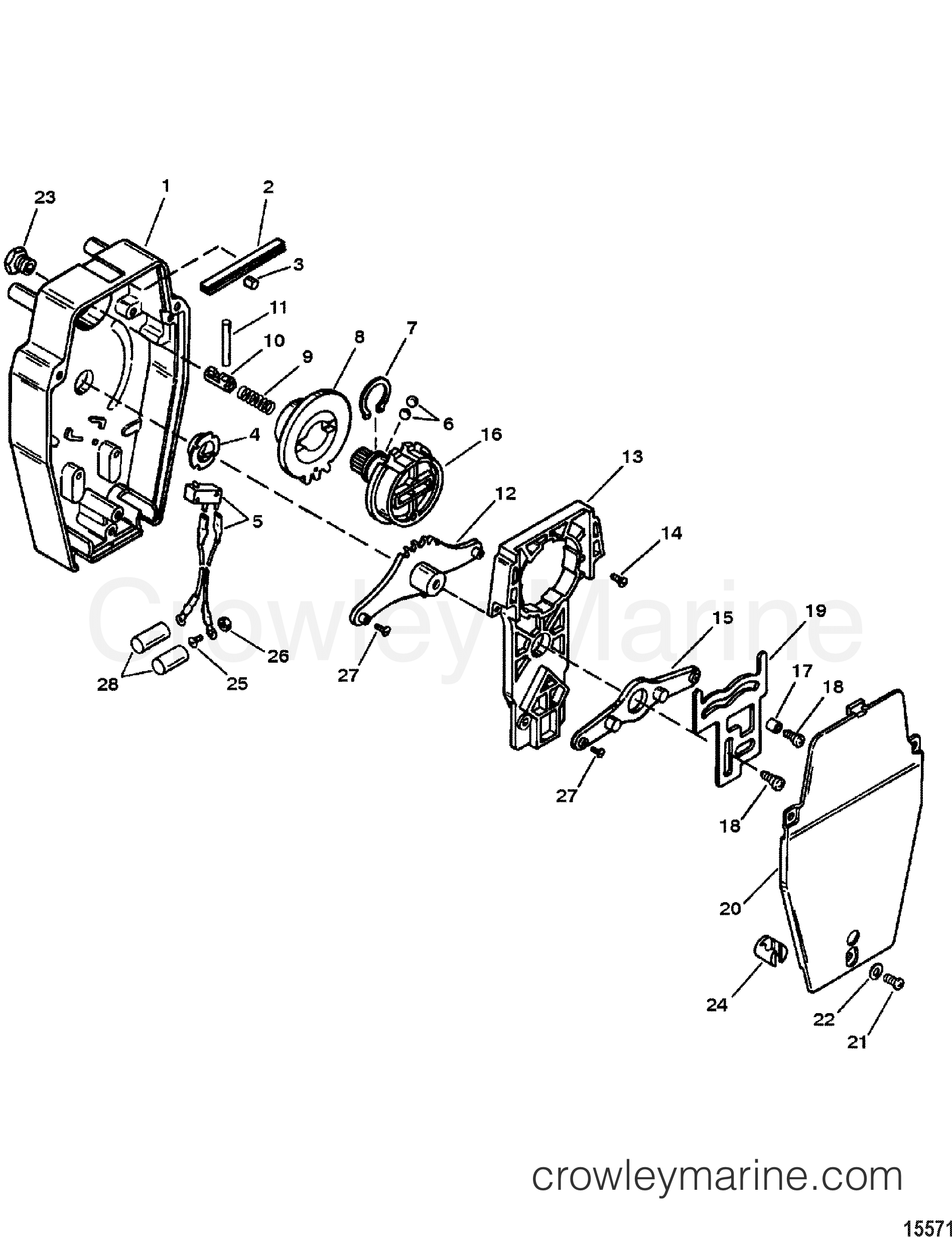 Various Years Rigging Remote Controls and Components - 1994 & Up - MODULAR COMPONENTS(DESIGN II)