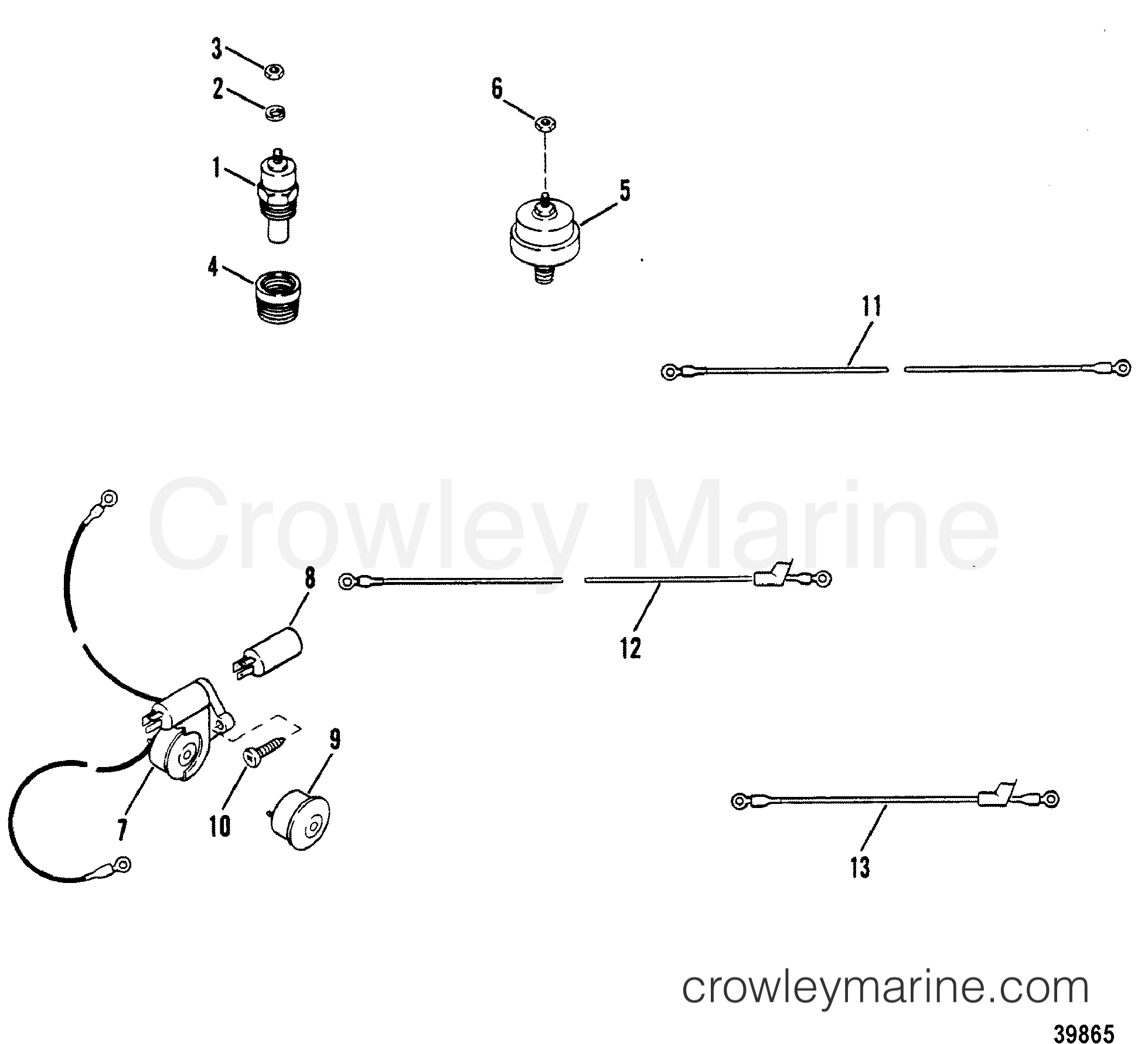 1981 Inboard Engine 260 - 3260195 - AUDIO WARNING SYSTEM