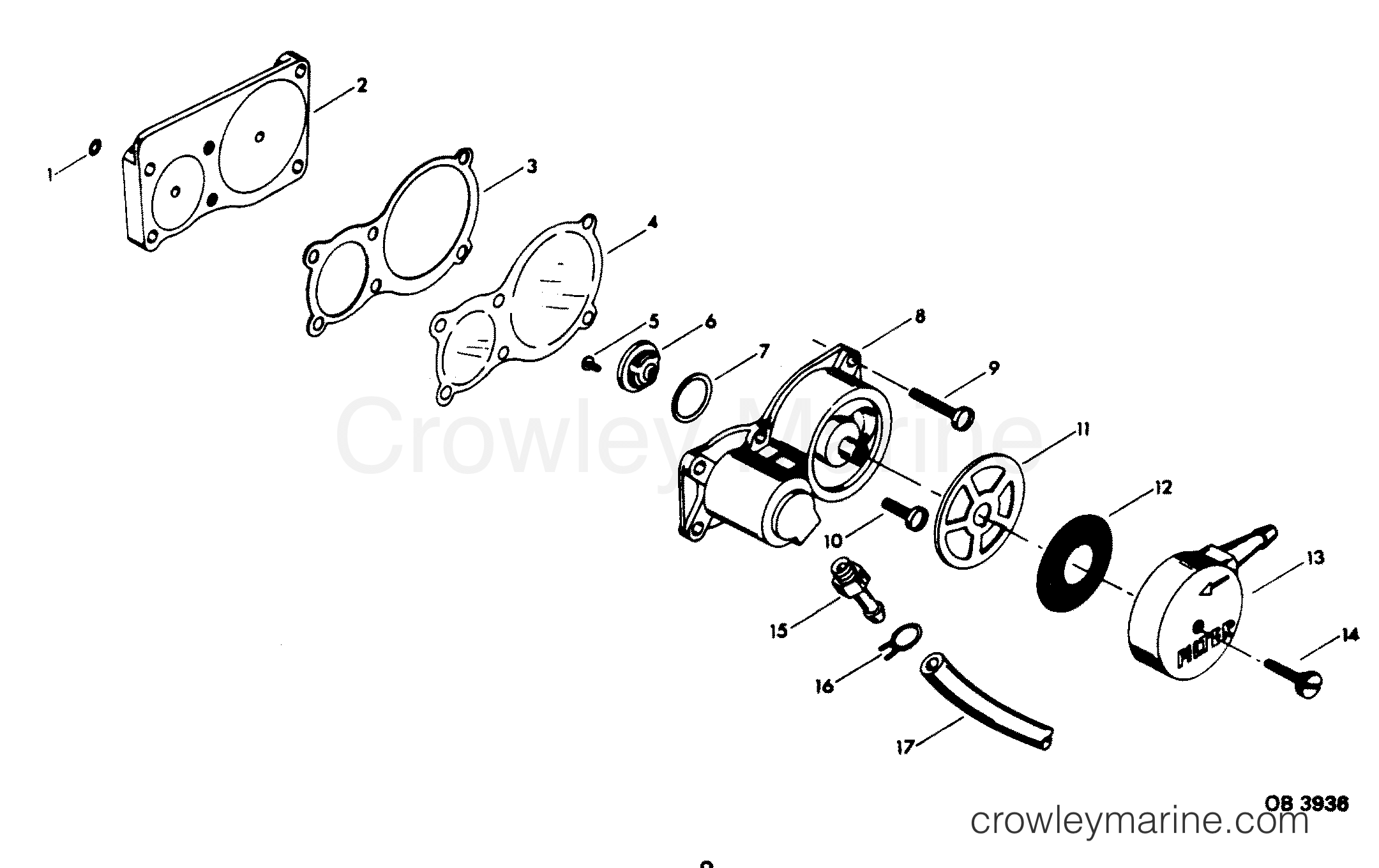 1985 Outboard 60 - H0601F85A - FUEL PUMP
