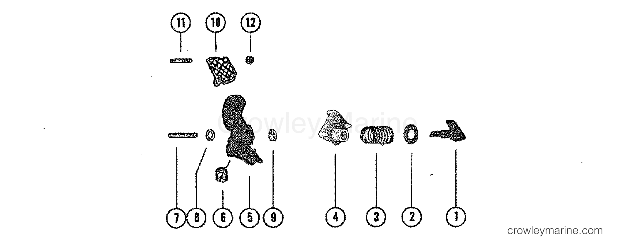 CARBURETOR CHOKE LINKAGE Serial Range Outboard 200 2827677 THRU