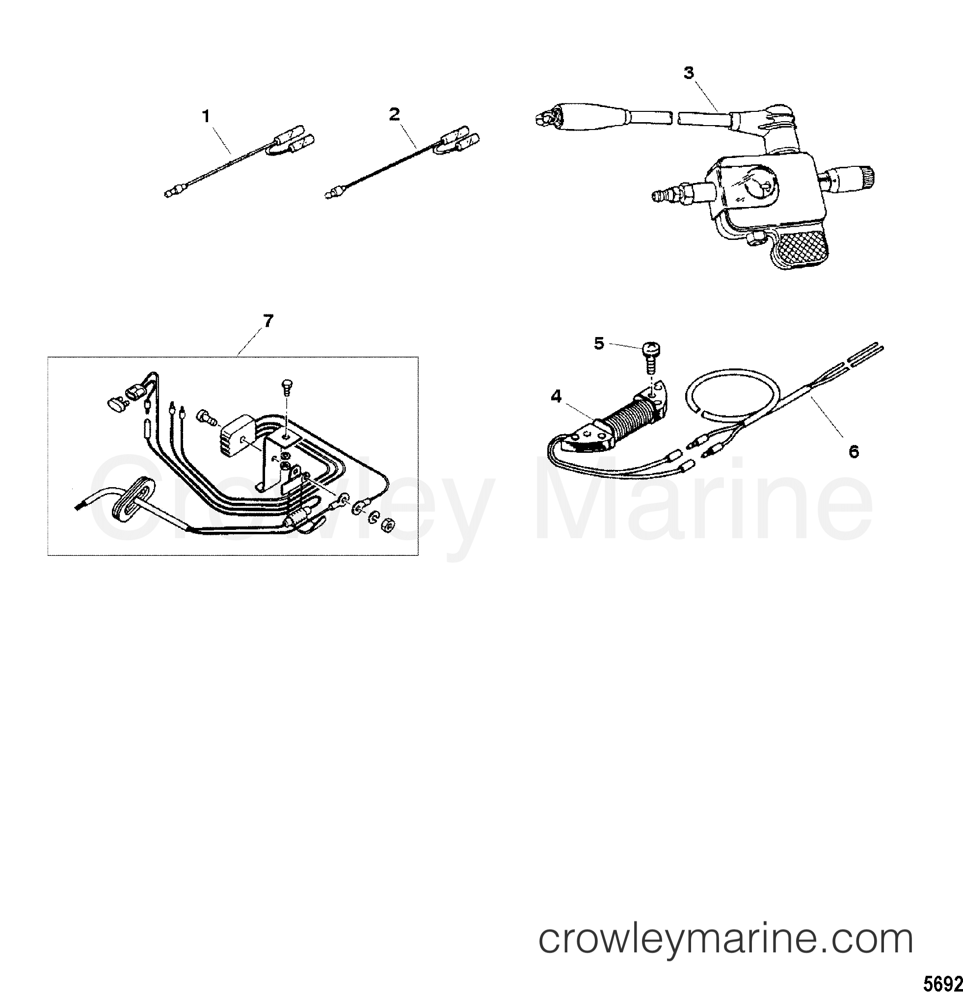 2006 Outboard 6 [ML] - 7006211UK - ACCESSORIES