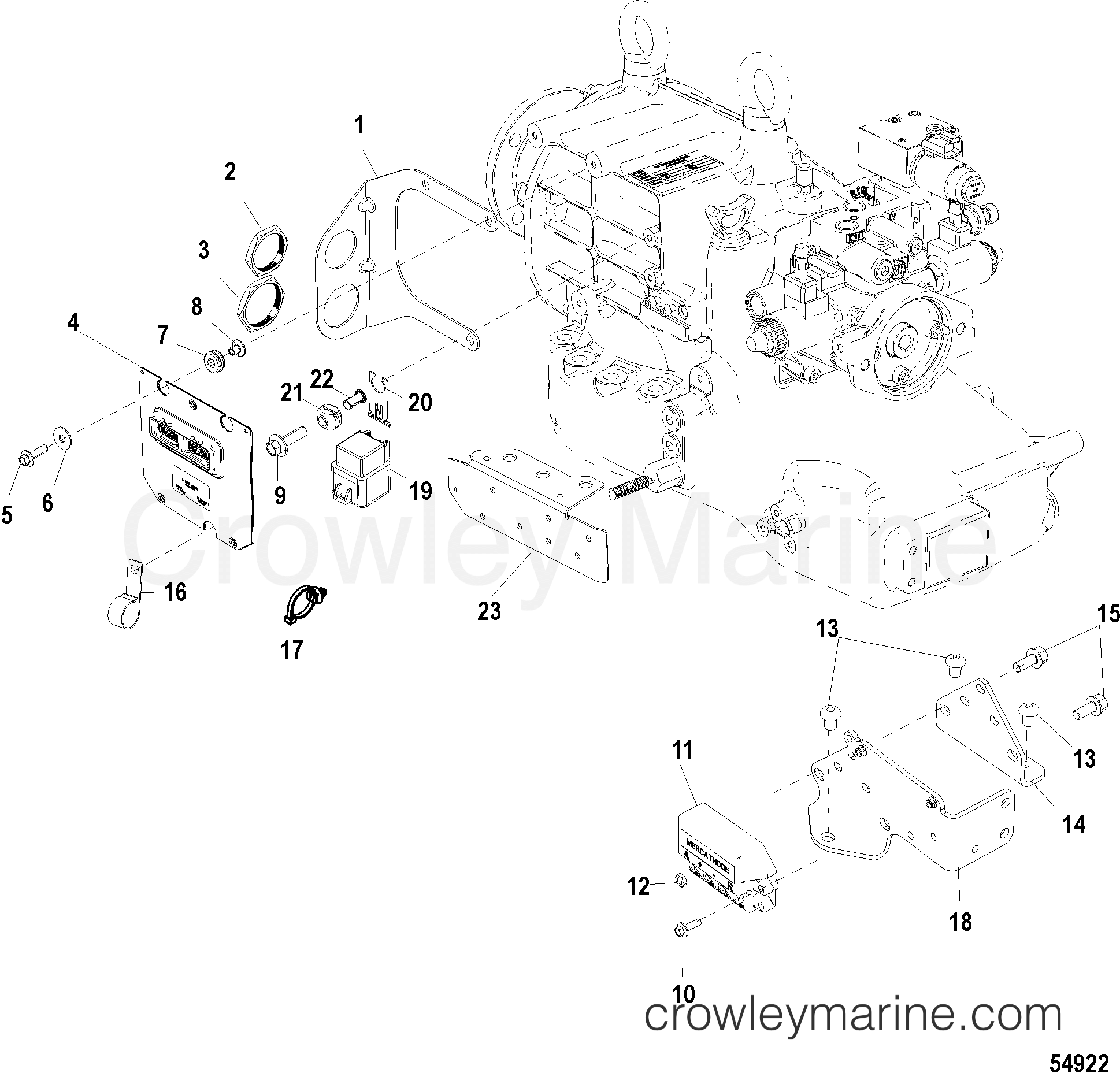 2012 Stern Drive ZEUS DRV [CENTR 1.95] - 5C4DA74KH - ELECTRICAL