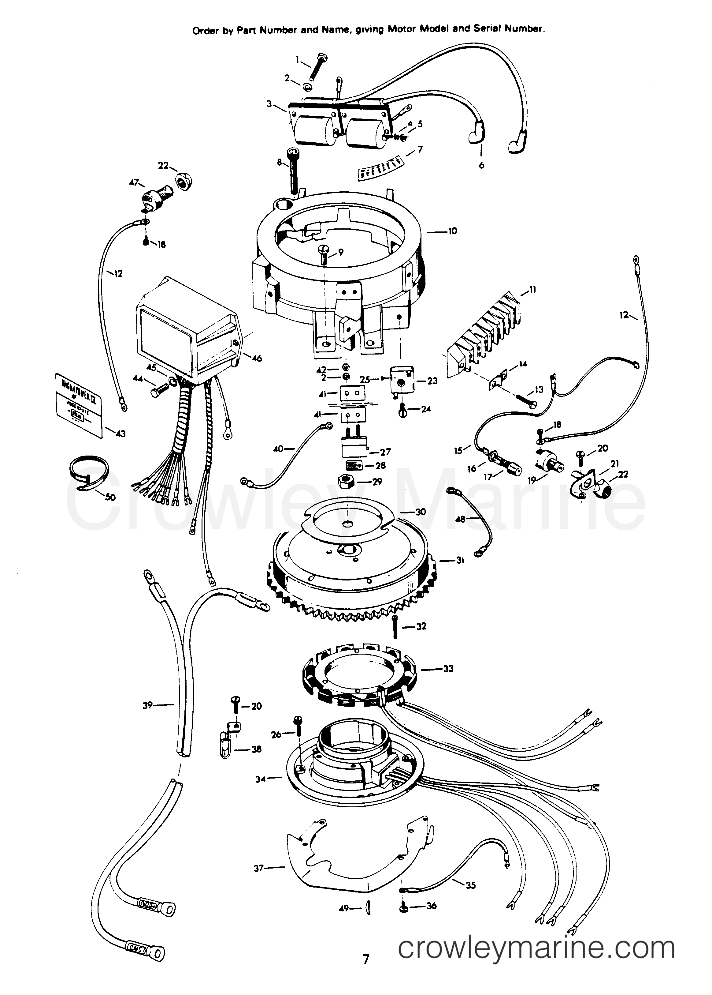 1979 Outboard 12 - H0121H79A - ELECTRICAL COMPONENTS
