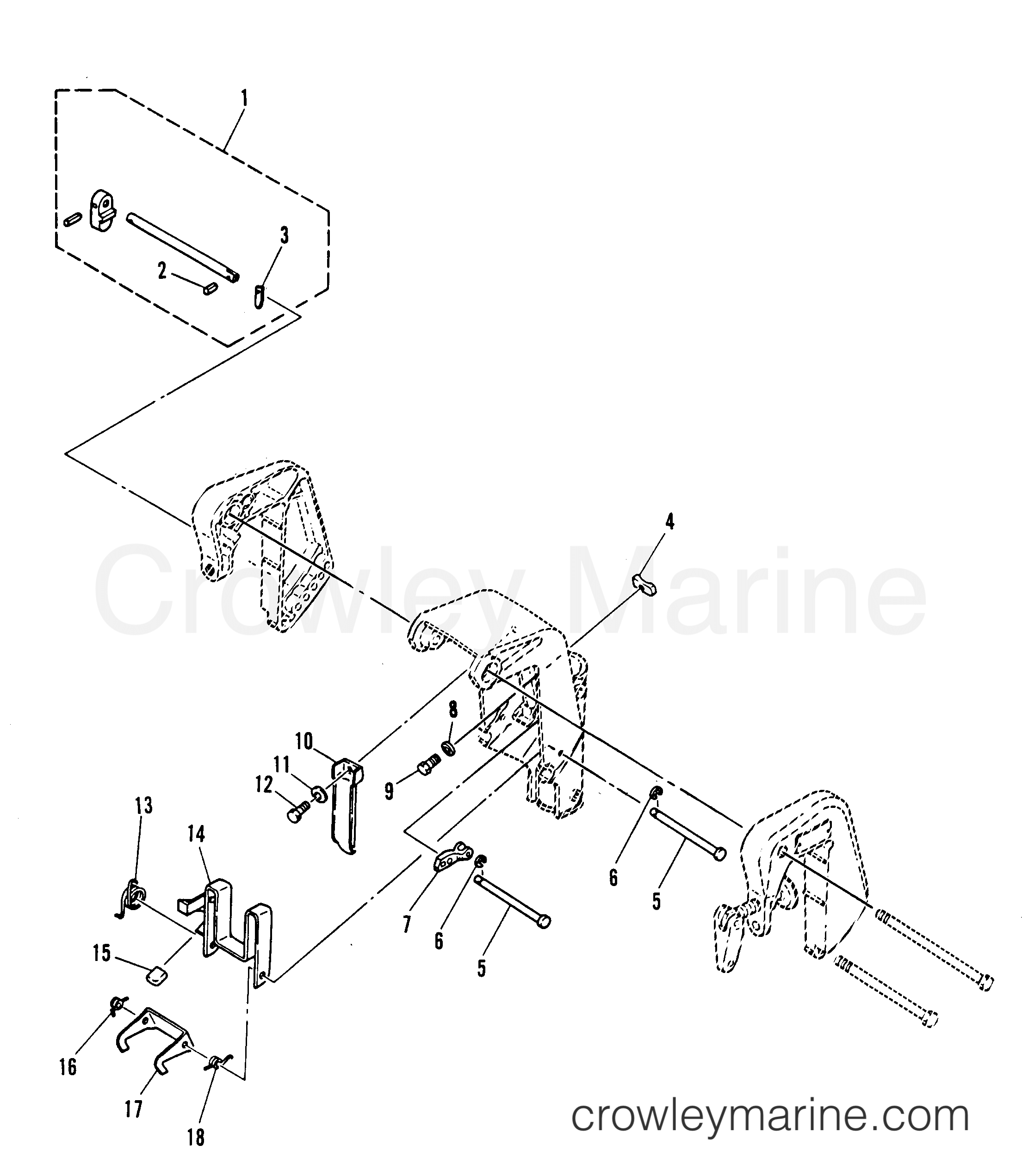 1985 Outboard 8 [M] - 7008205 - REVERSE LOCK