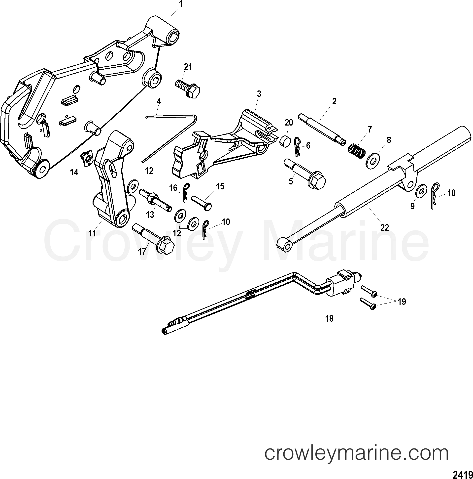 2012 Miscellaneous REMAN [-] - 8M0072497 - SHIFT BRACKET