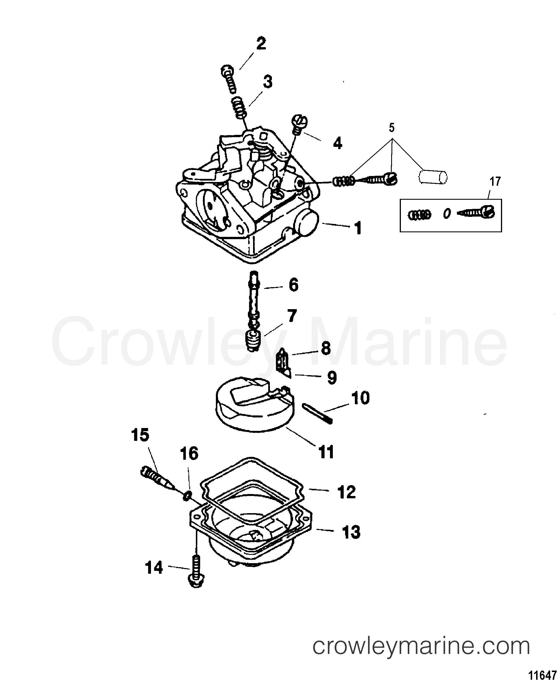 2006 Outboard 5 [ML 4] - 7F052116B - CARBURETOR