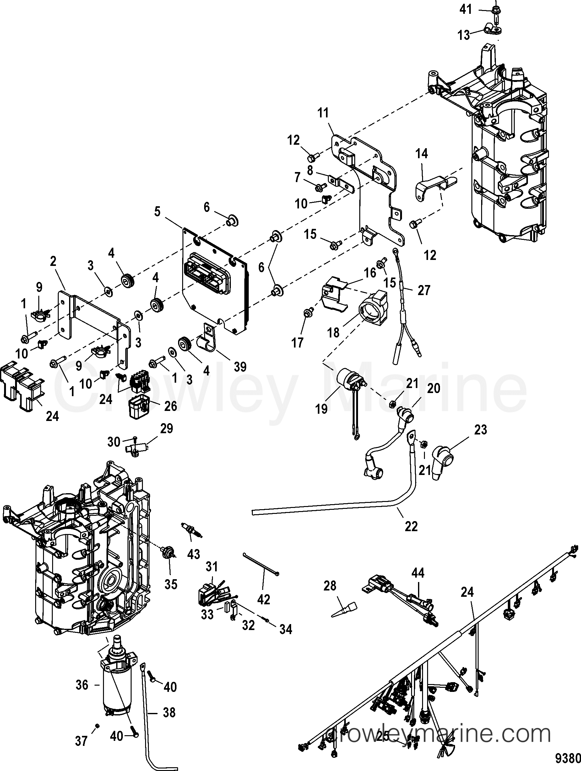 2006 Outboard 50EFI [ELPT 4] - 7E51412UB - ELECTRICAL COMPONENTS