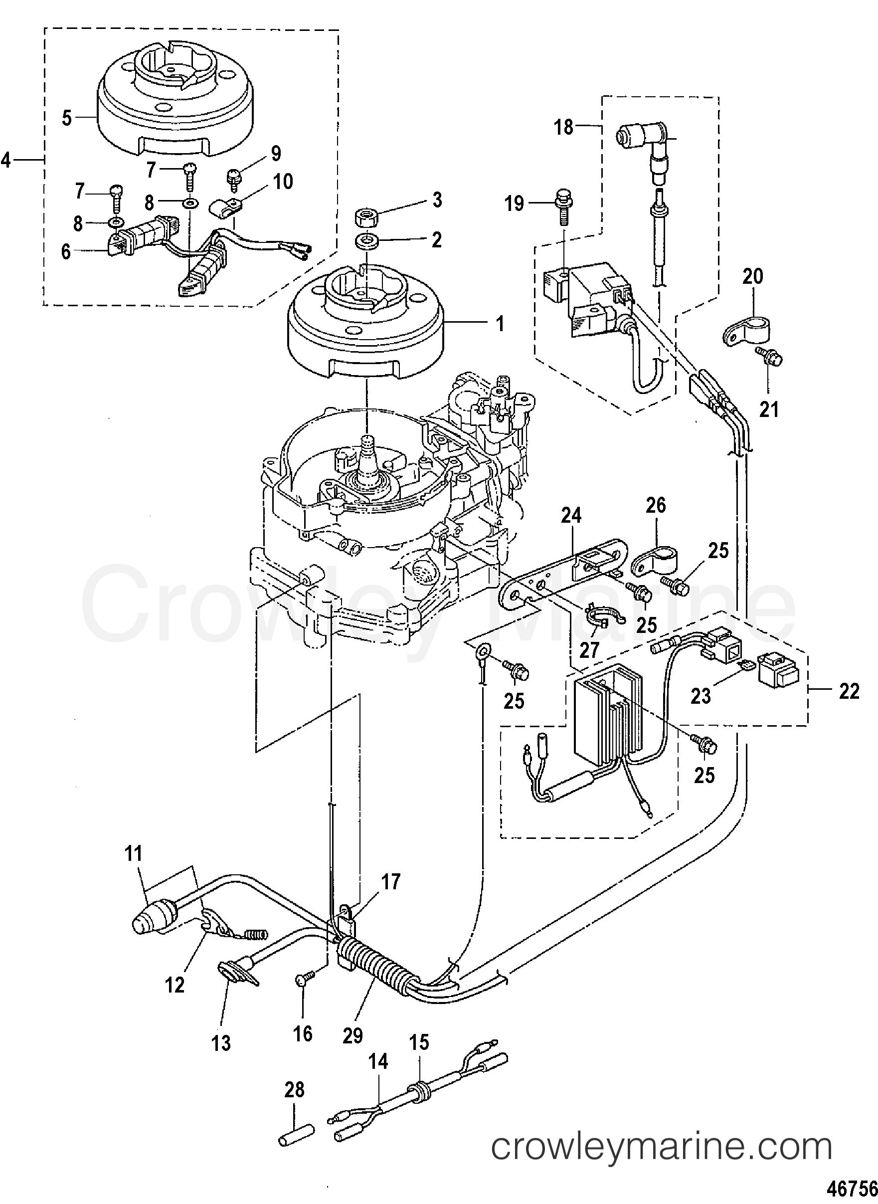 2006 Outboard 5 [MH 4] - 7F05201ZL - ELECTRICAL COMPONENTS