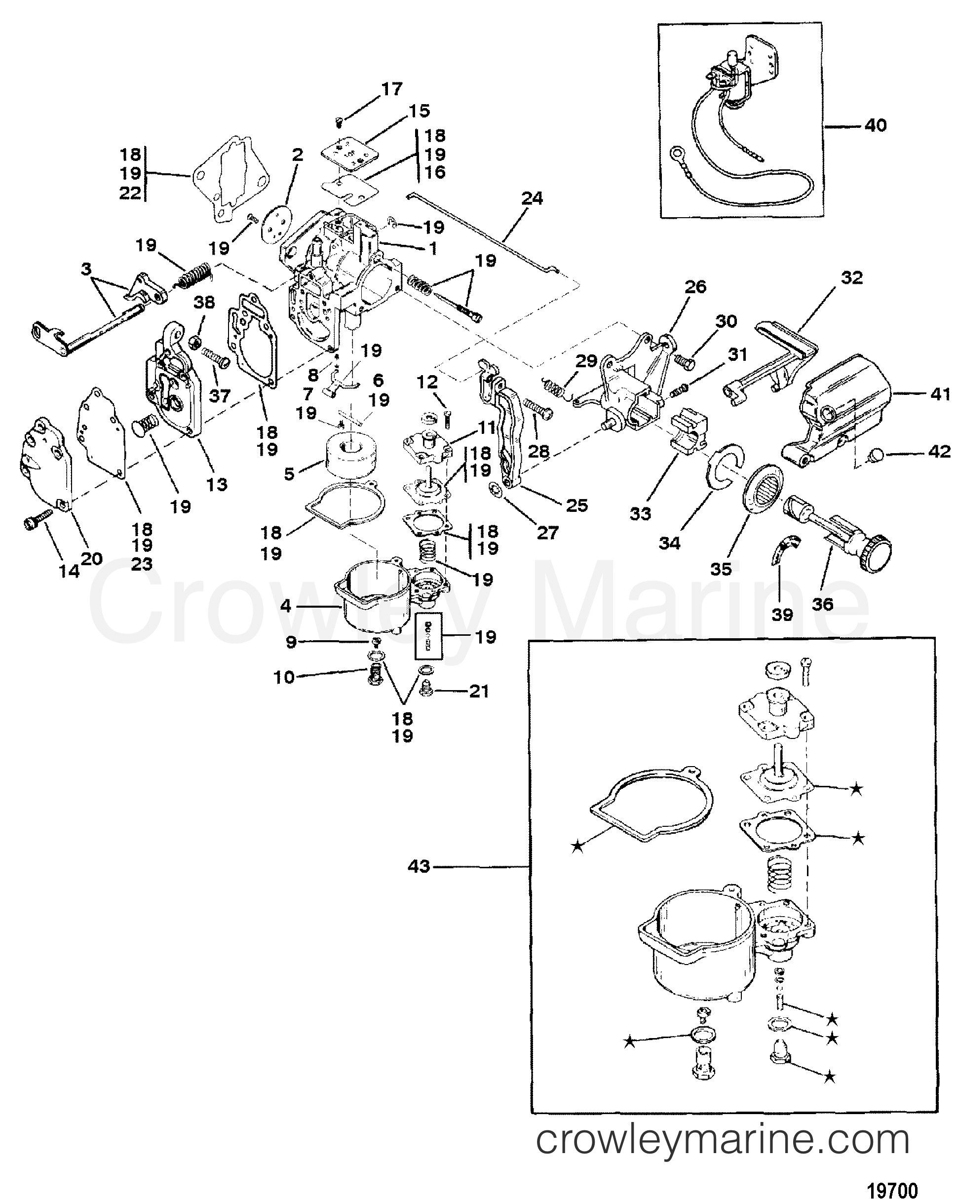CARB(9.9/15)(USAS/N0G112450/BELS/N9831800 & UP) 1994 Outboard 6