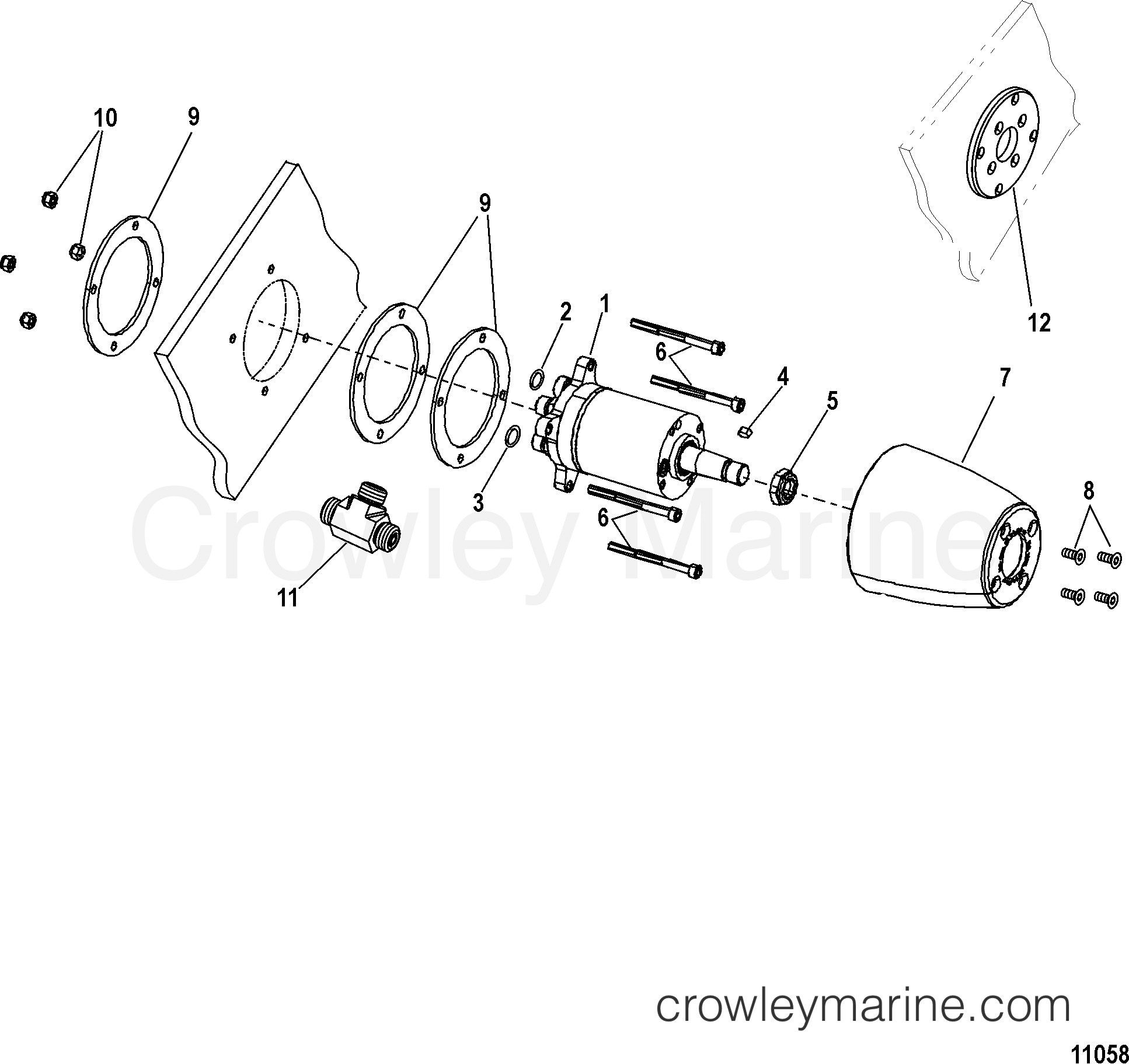 STEERING HELM KITSTANDARD DUAL(895816A02 AND 895817A02) Various