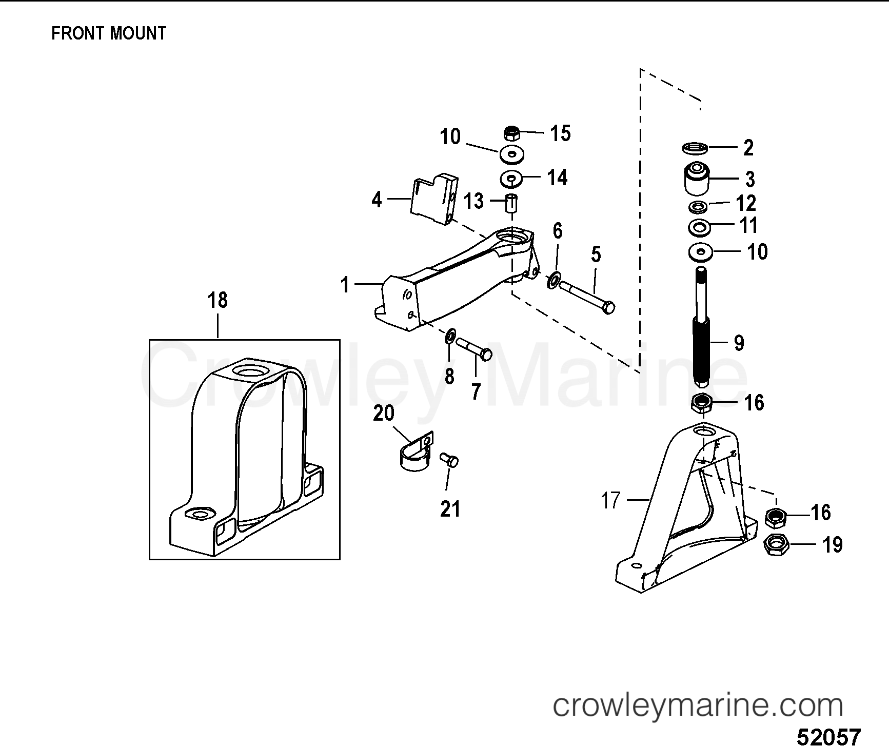 2012 Miscellaneous REMAN [-] - 8M0072497 - ENGINE MOUNTING