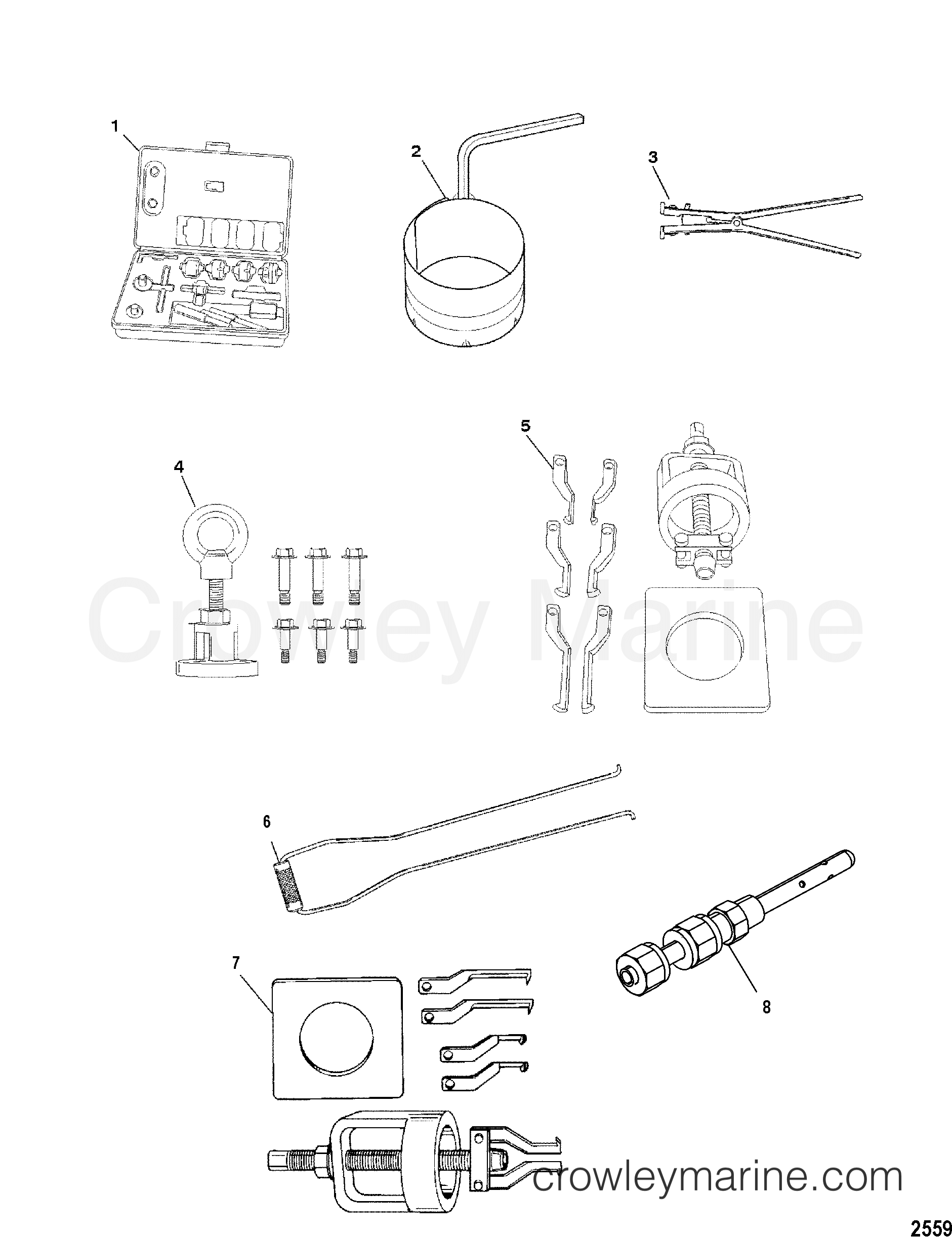 2005 Outboard 5 [ML 4] - 1B05211DB - SPECIAL TOOLS