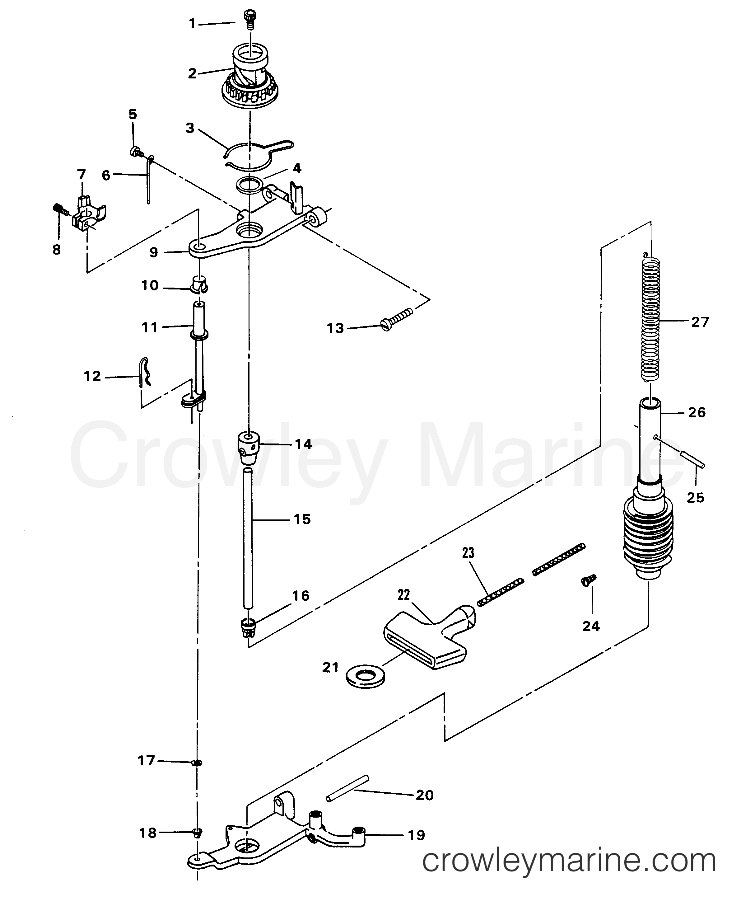 1981 Outboard 6 - 64BIG - STARTER