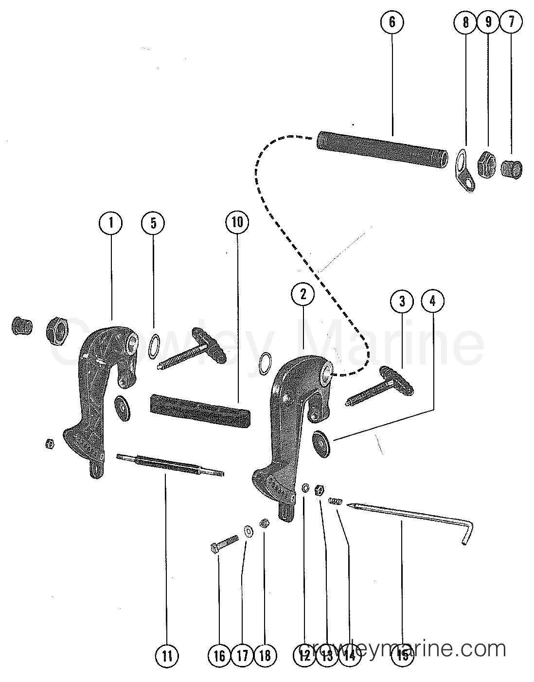 Diagram Of 1975 Mercury Marine Mercury Outboard 1850525 Cowling And