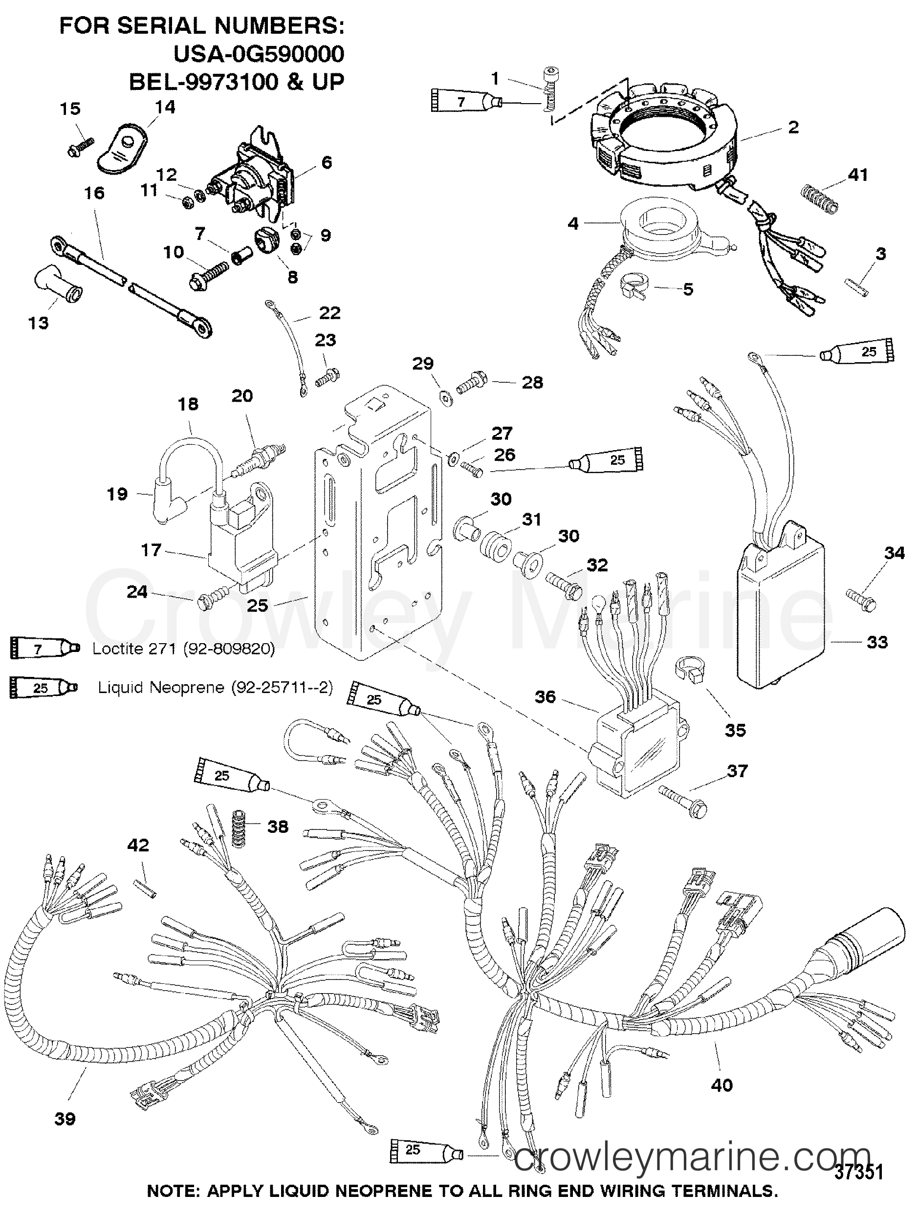 1999 Outboard 30 [M] - 7031203HD - ELECTRICAL COMPONENTS(3)