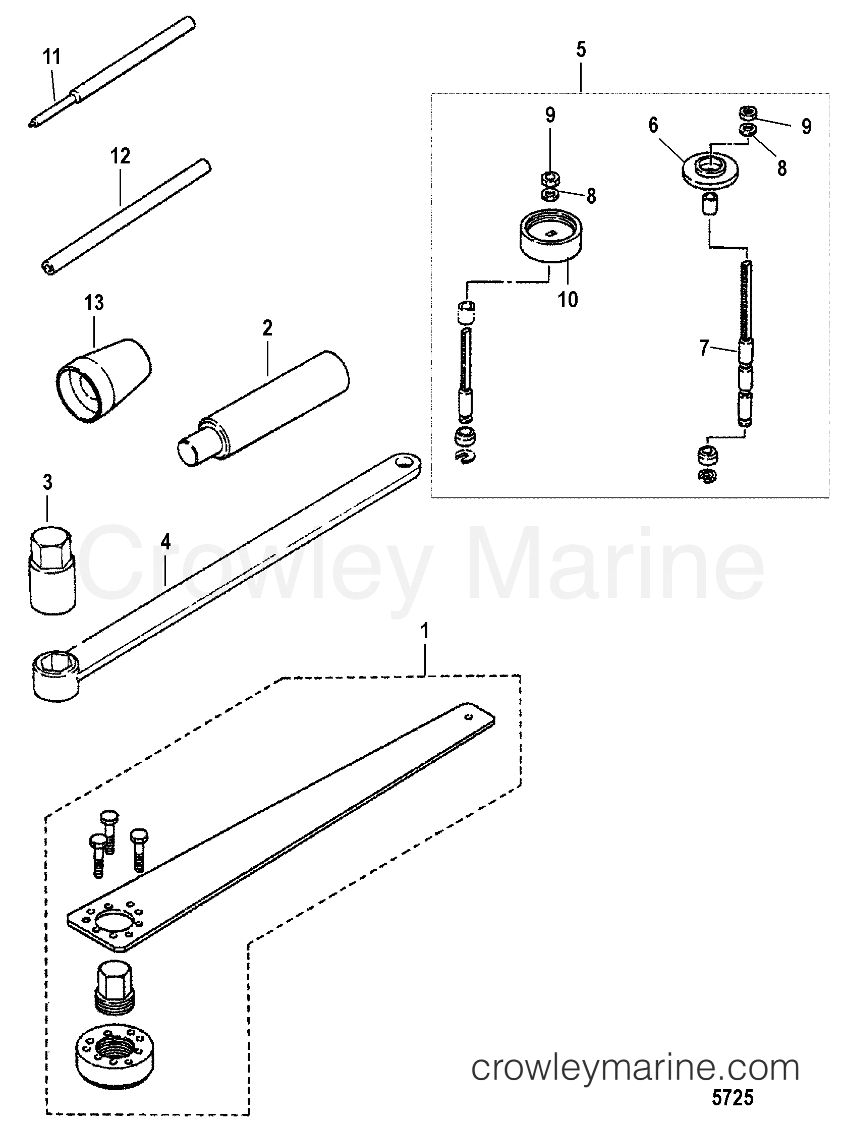 2004 Outboard 15 [M] - 7015203RL - TOOLS