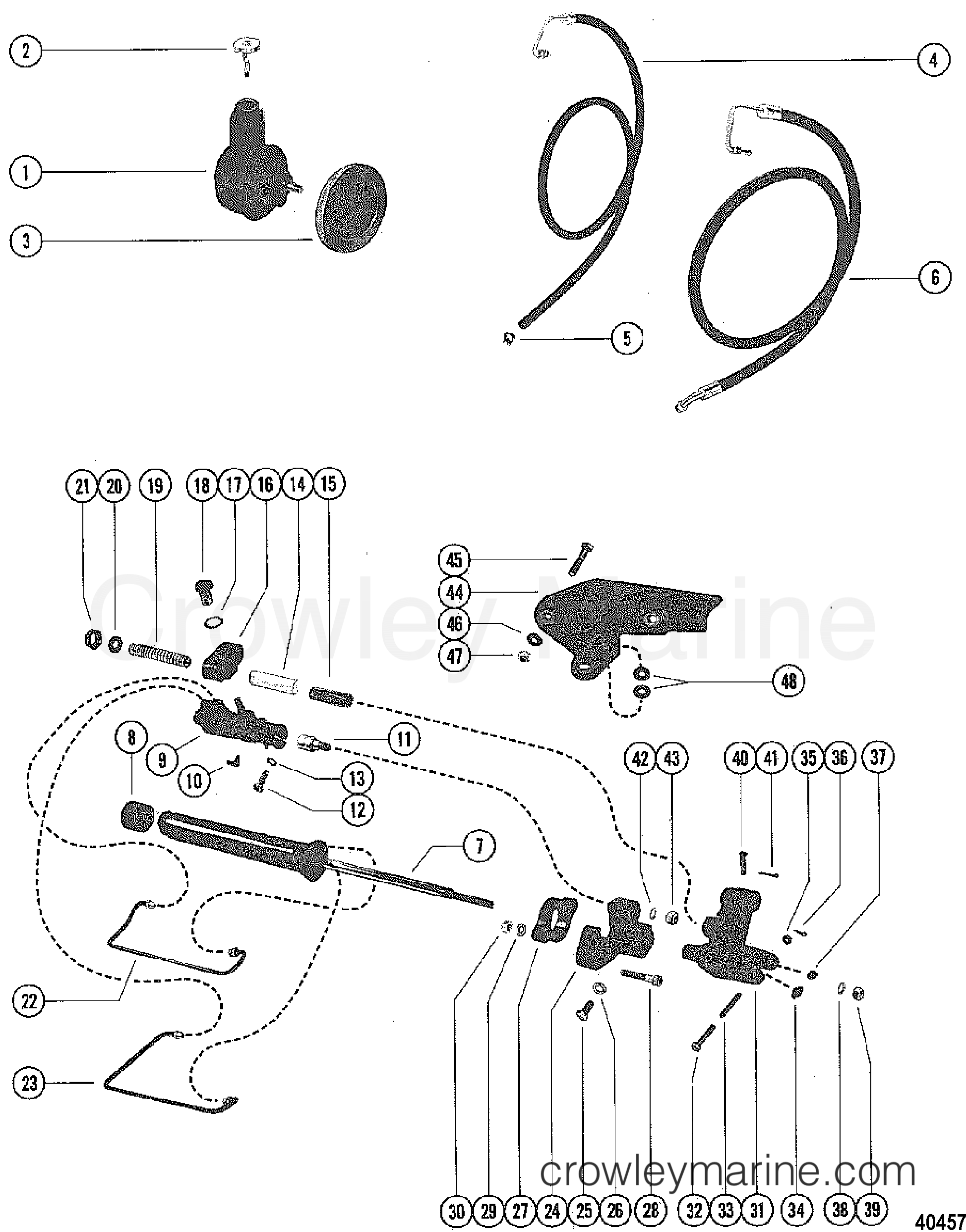 POWER STEERING KIT(MERCRUISER I) 1982 Stern Drive 120 01206002