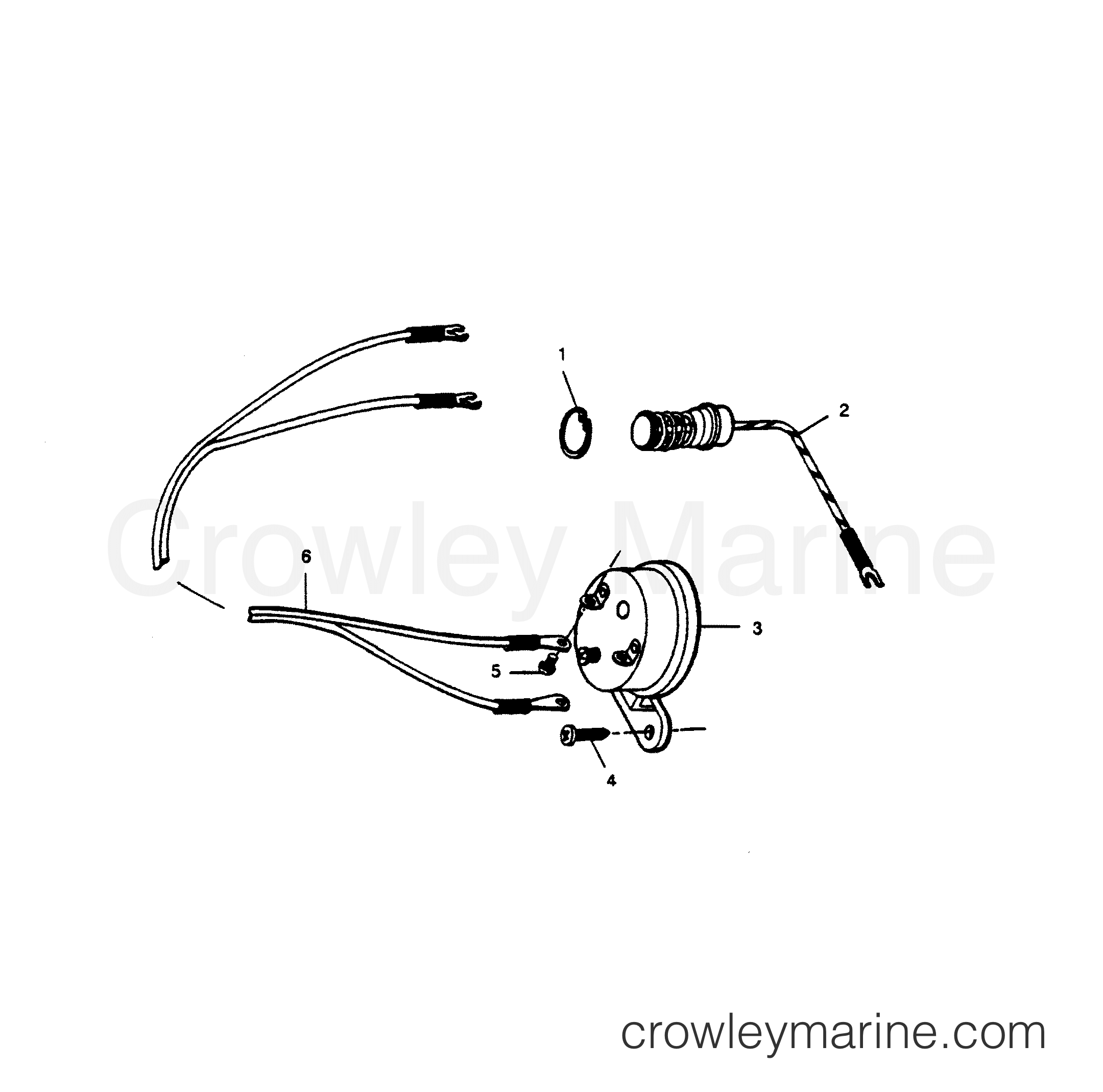 1990 Outboard 50 - 507A90C [Force] - OVERHEAT BUZZER
