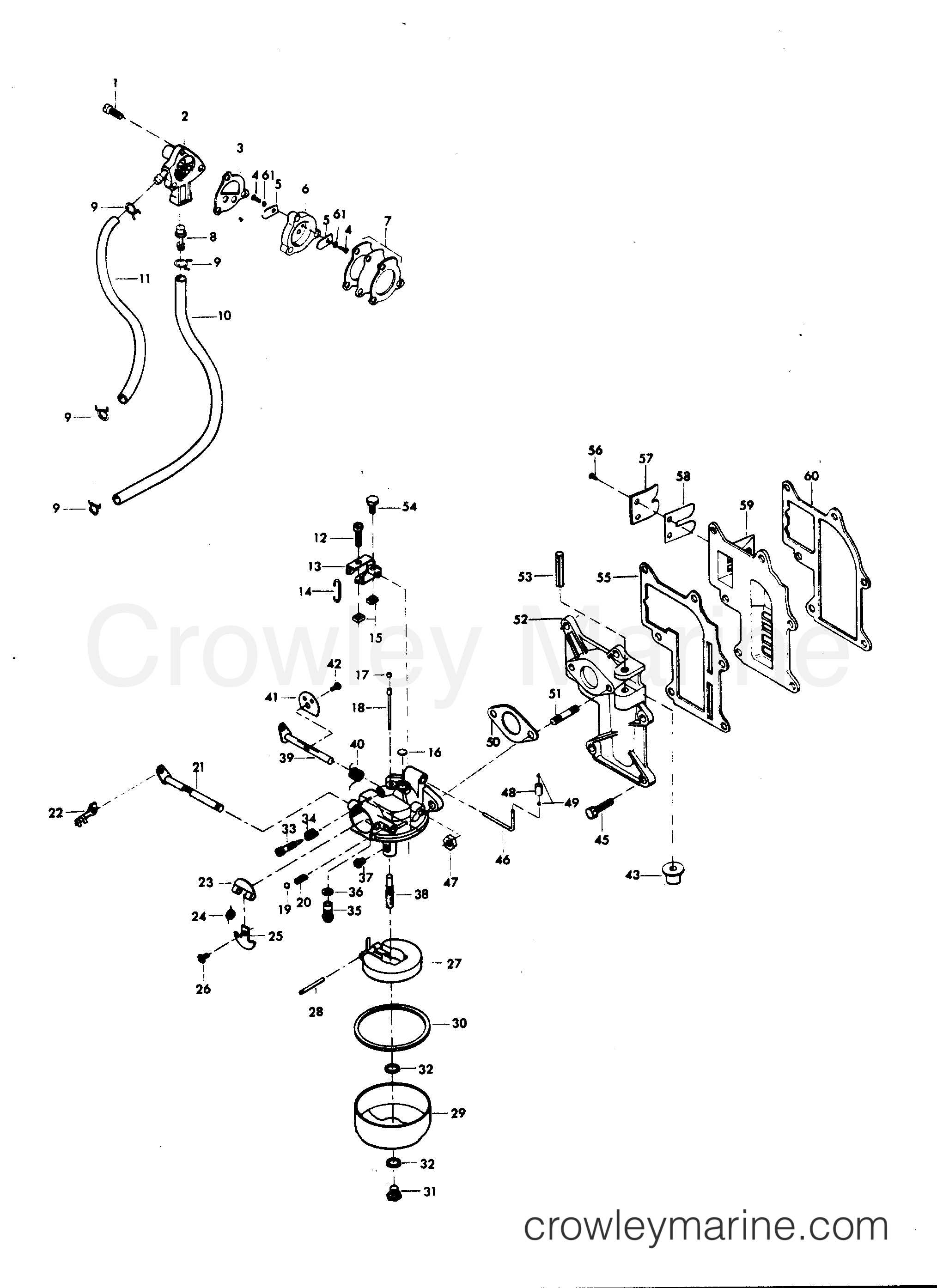 1978 Outboard 15 - 152B8D - FUEL SYSTEM