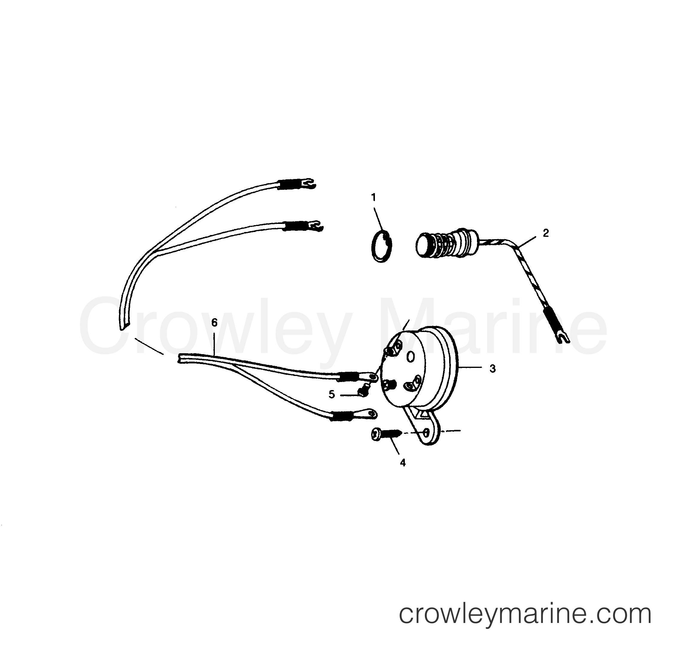 1991 Outboard 35 - 357E91A [Force] - OVERHEAT BUZZER