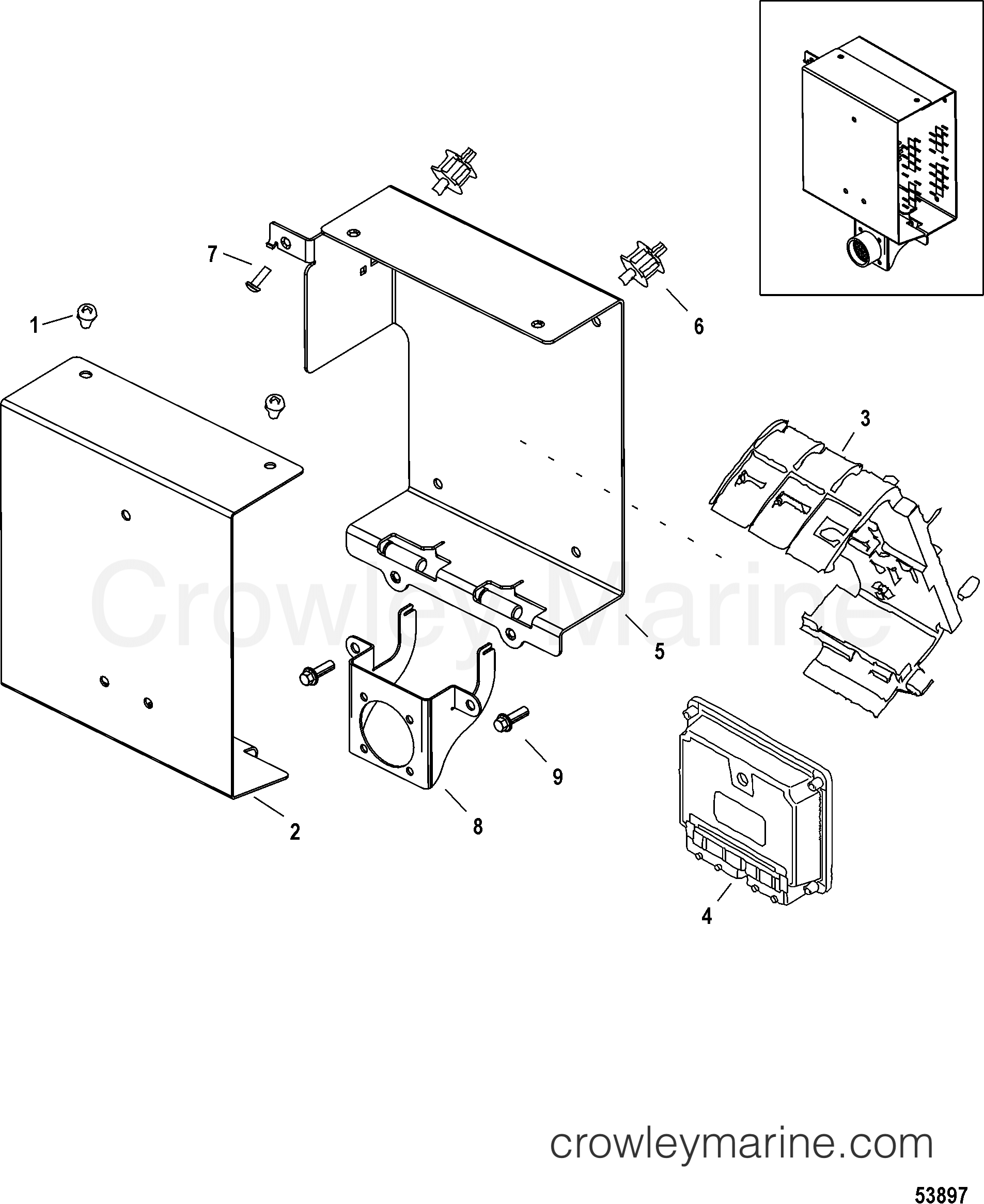 2013 Inboard Engine 4.2L TDI - 3D420027D - ELECTRICAL