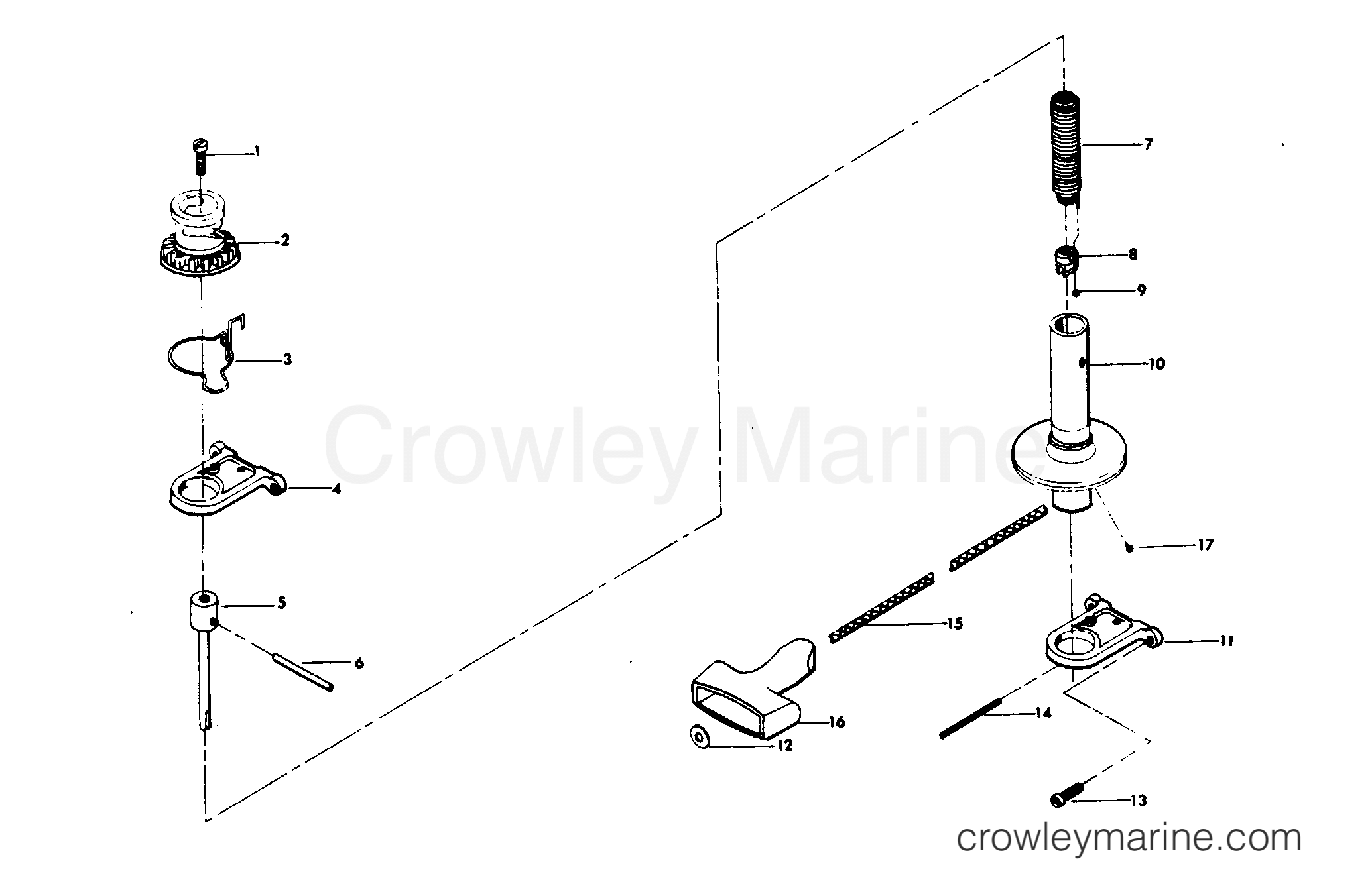 1978 Outboard 6 - 64H8D - STARTER