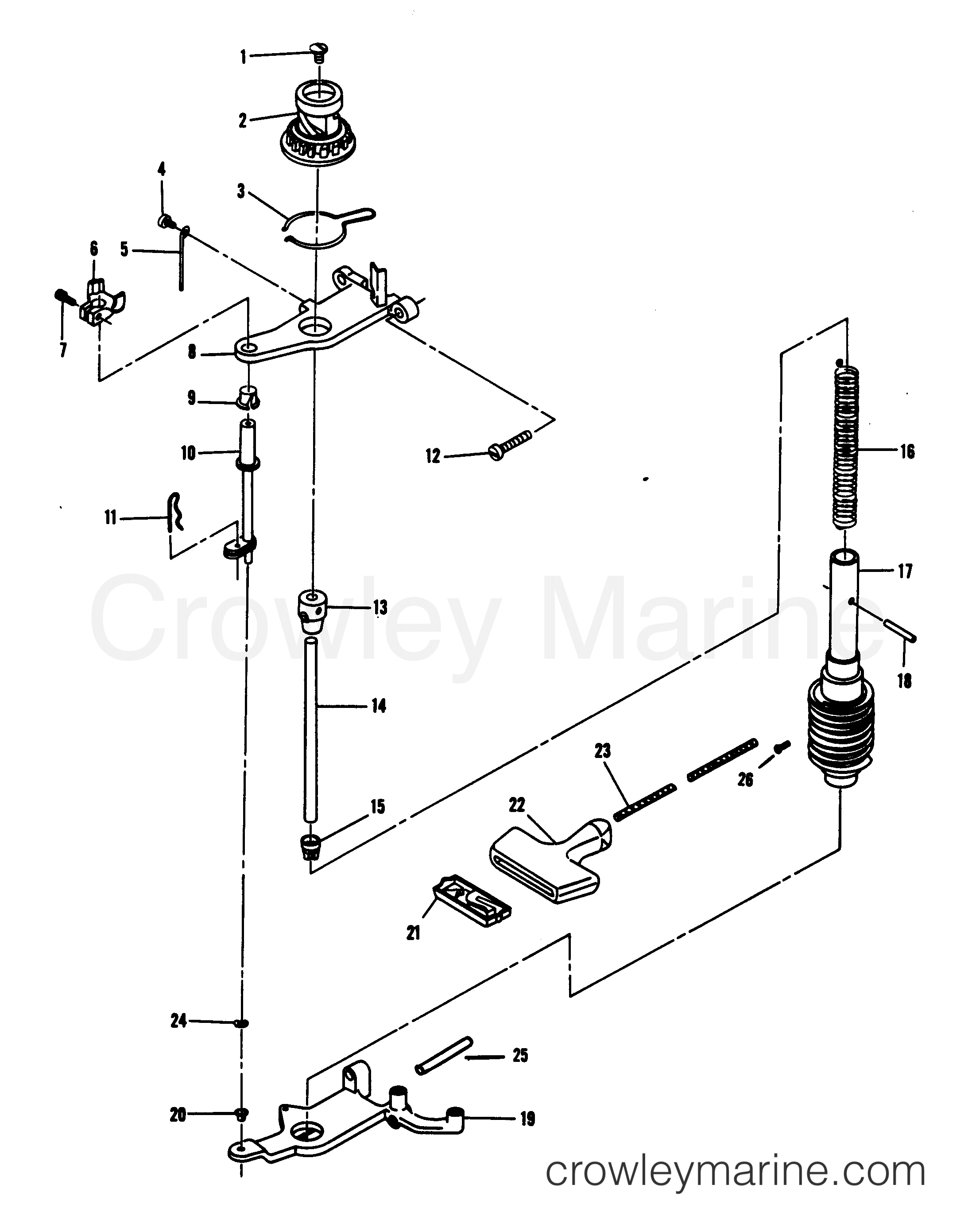 1979 Outboard 7.5 - H0077H79A - STARTER