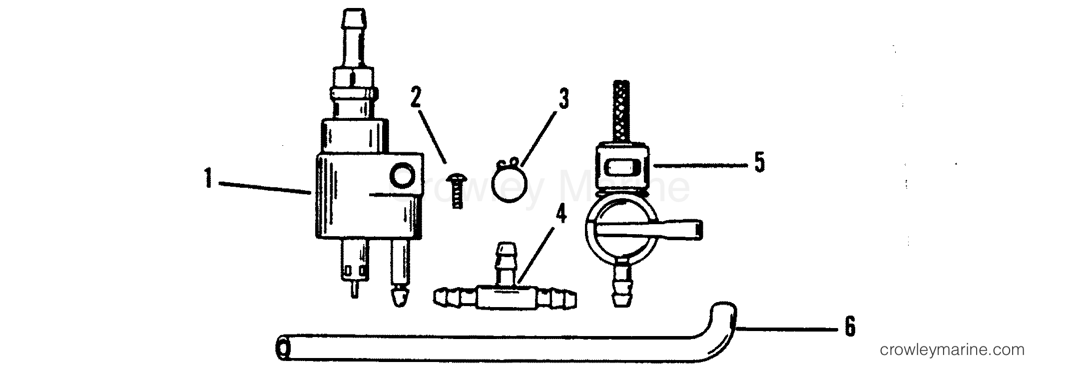 REMOTE FUEL TANK ADAPTOR KIT Various Years Rigging Exhaust / Cooling