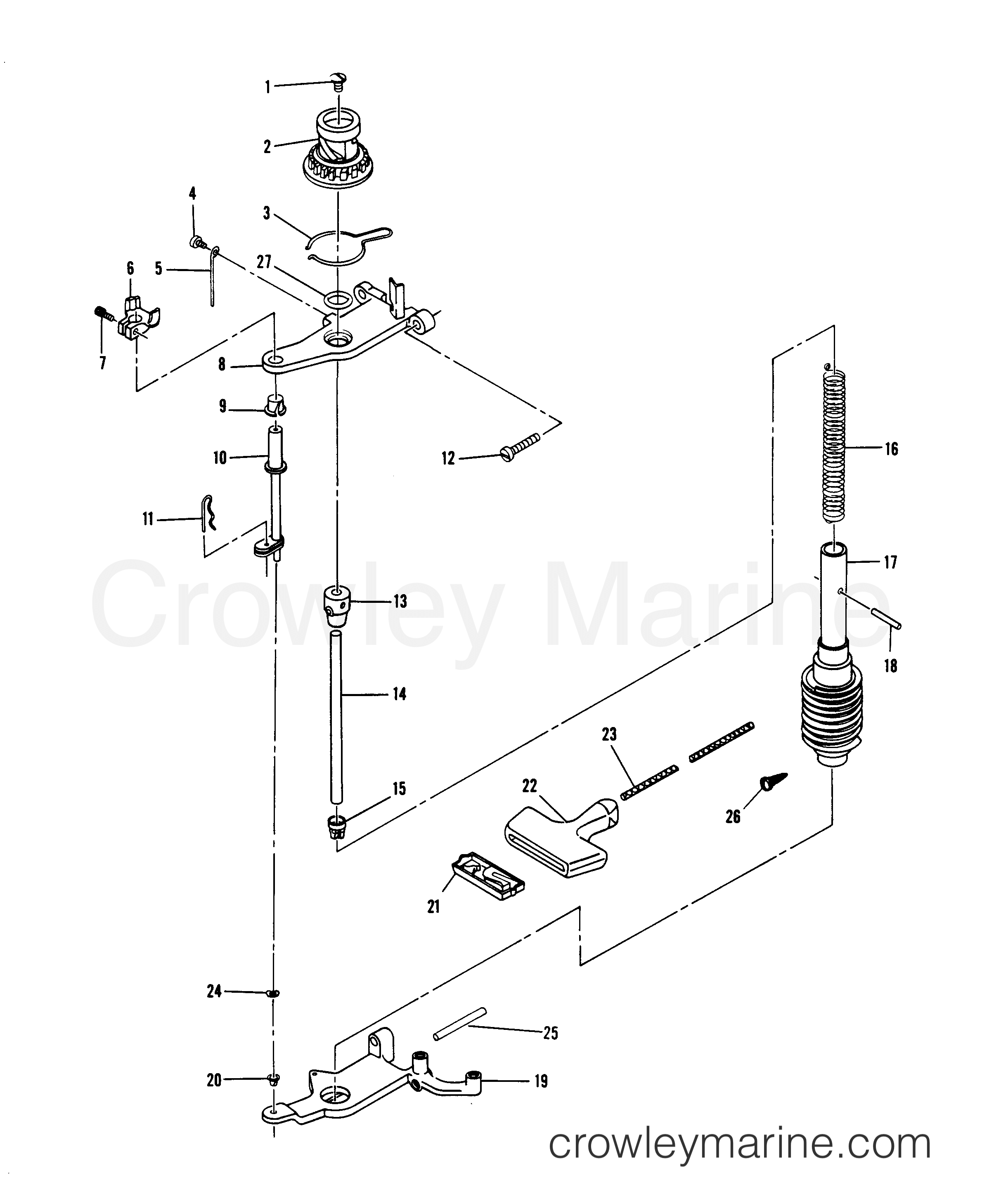 1979 Outboard 6 - 60B9C - STARTER
