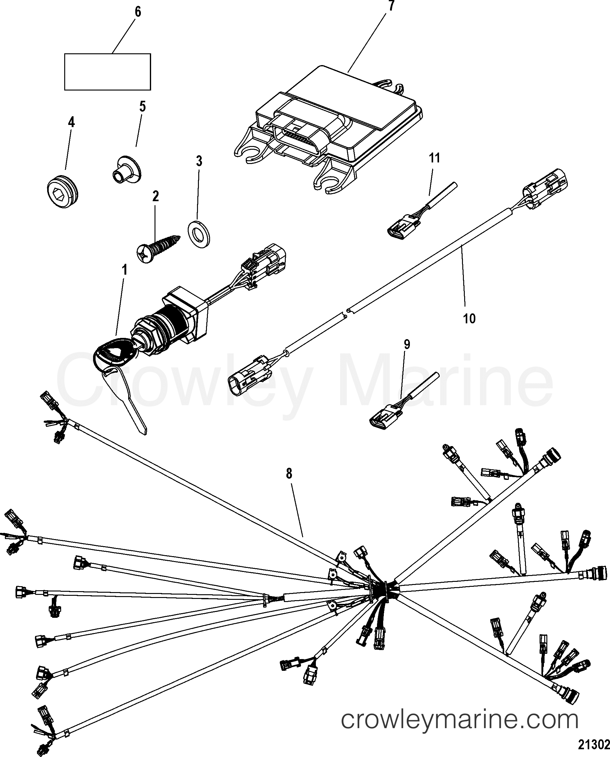 COMMAND MODULE KIT, SHADOW MODE (TRIPLEL) - Various Years Rigging ...