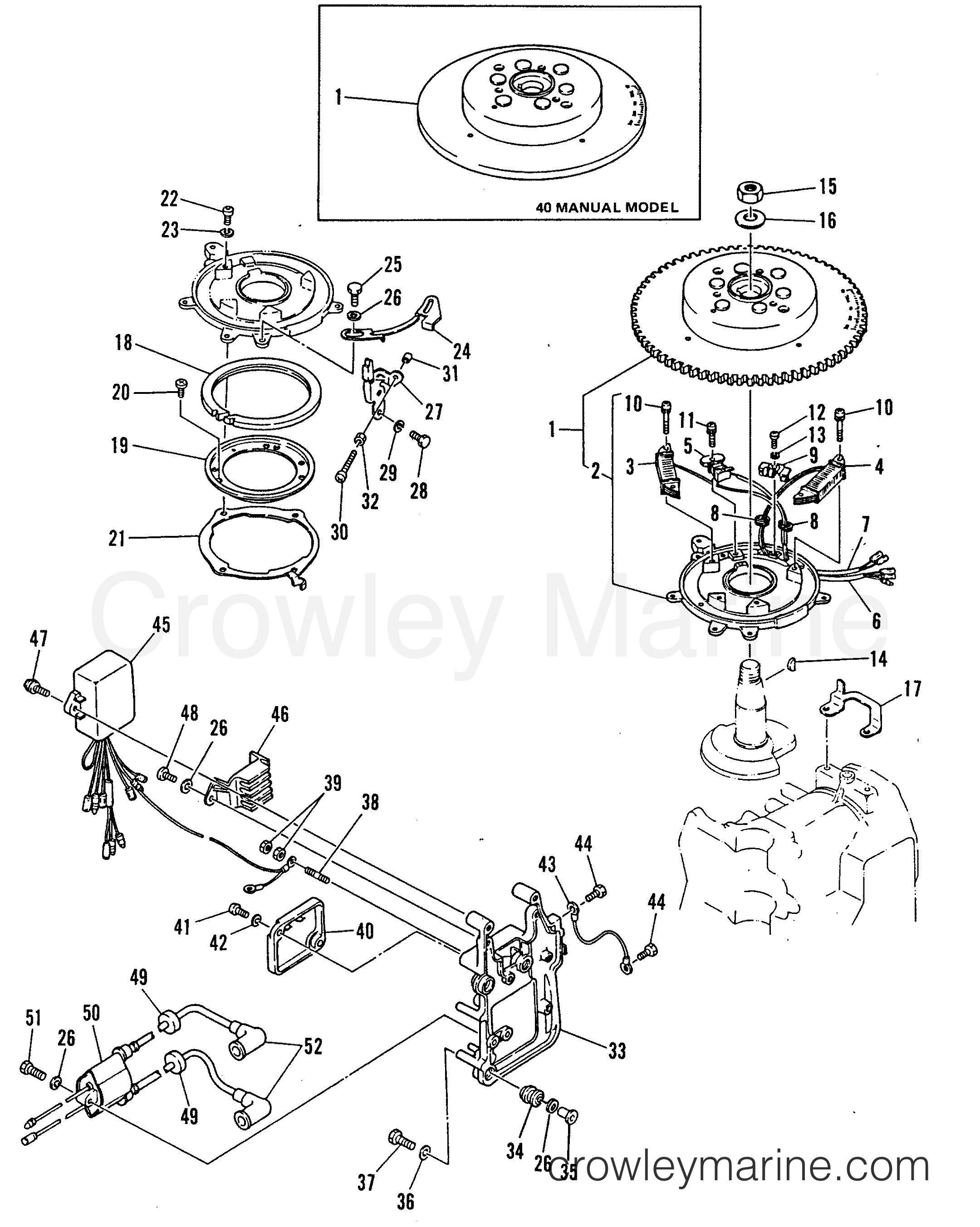 1986 Outboard 40 [ELO] - 7040716 - MAGNETO