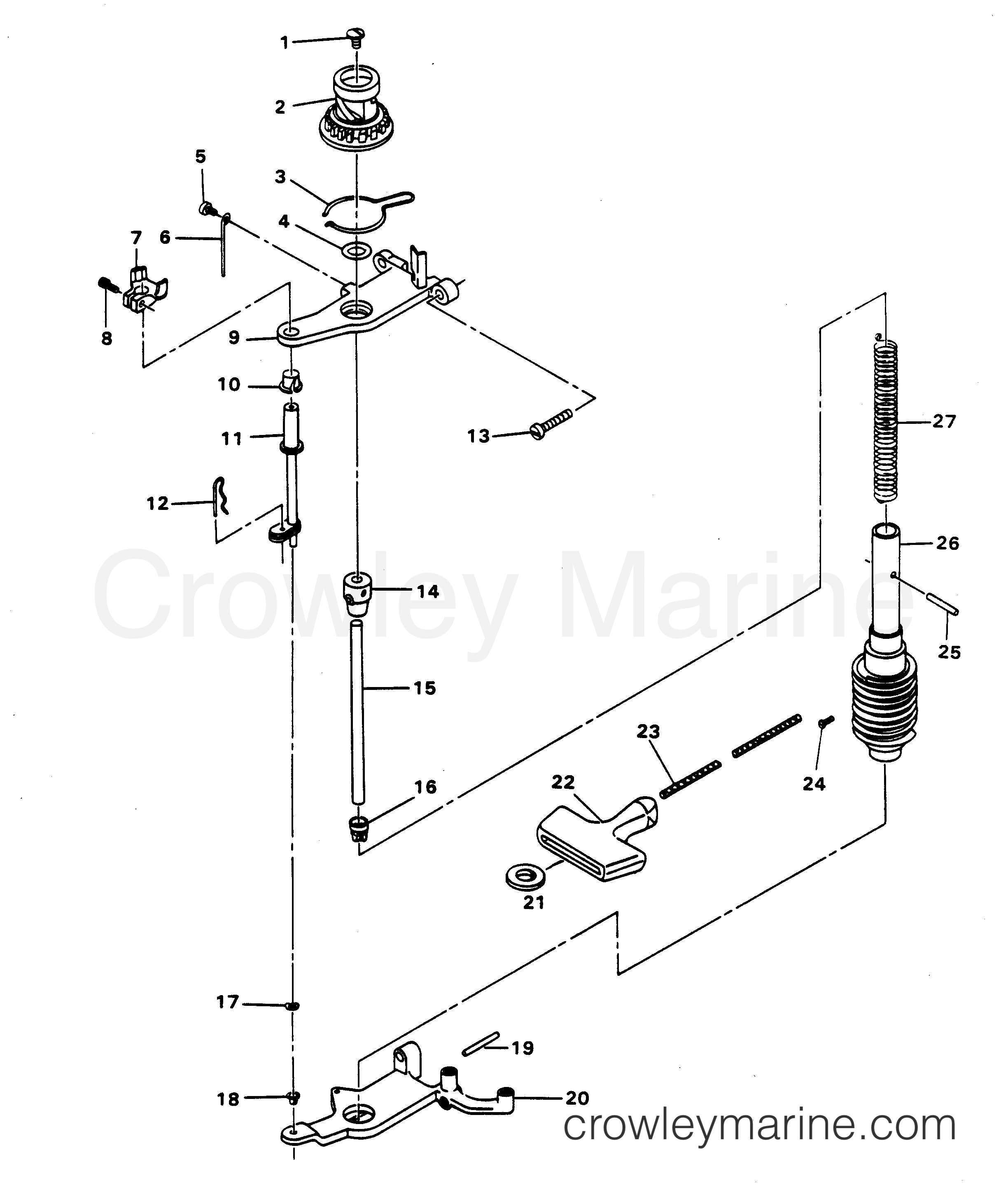 1982 Outboard 7.5 - 71B2C - STARTER