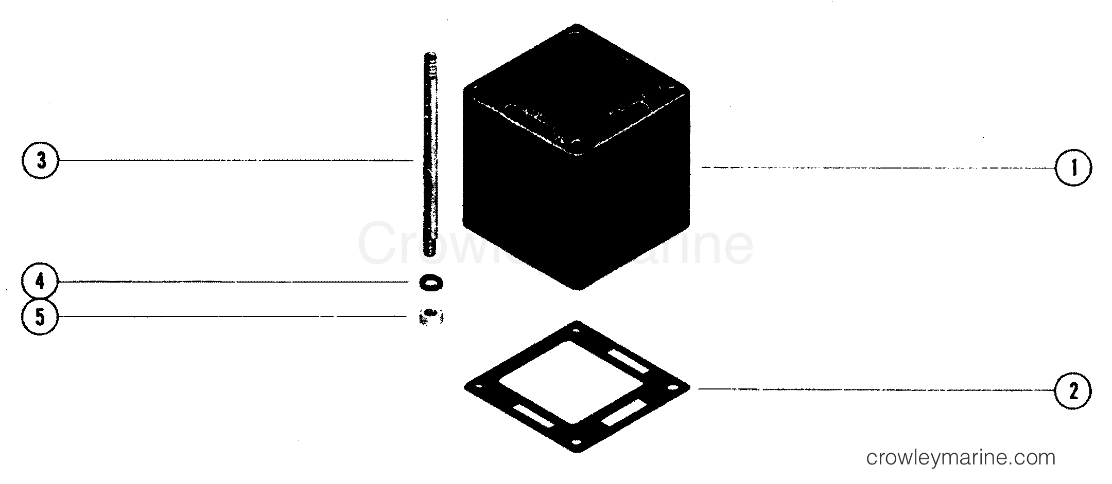 Various Years Rigging Exhaust / Cooling Systems and Extension Kits - MC MISCELLANEOUS (1985 AND BELOW) - EXHAUST ELBOW RISER KIT